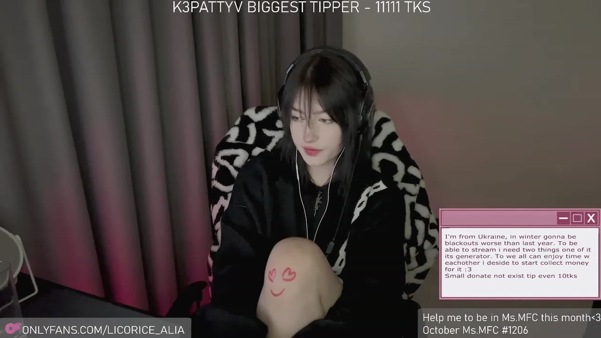 Gallery image thumbnail from Licorice_Alia's myfreecams stream on, 11/20/2023, 02:01 image 19 of 20