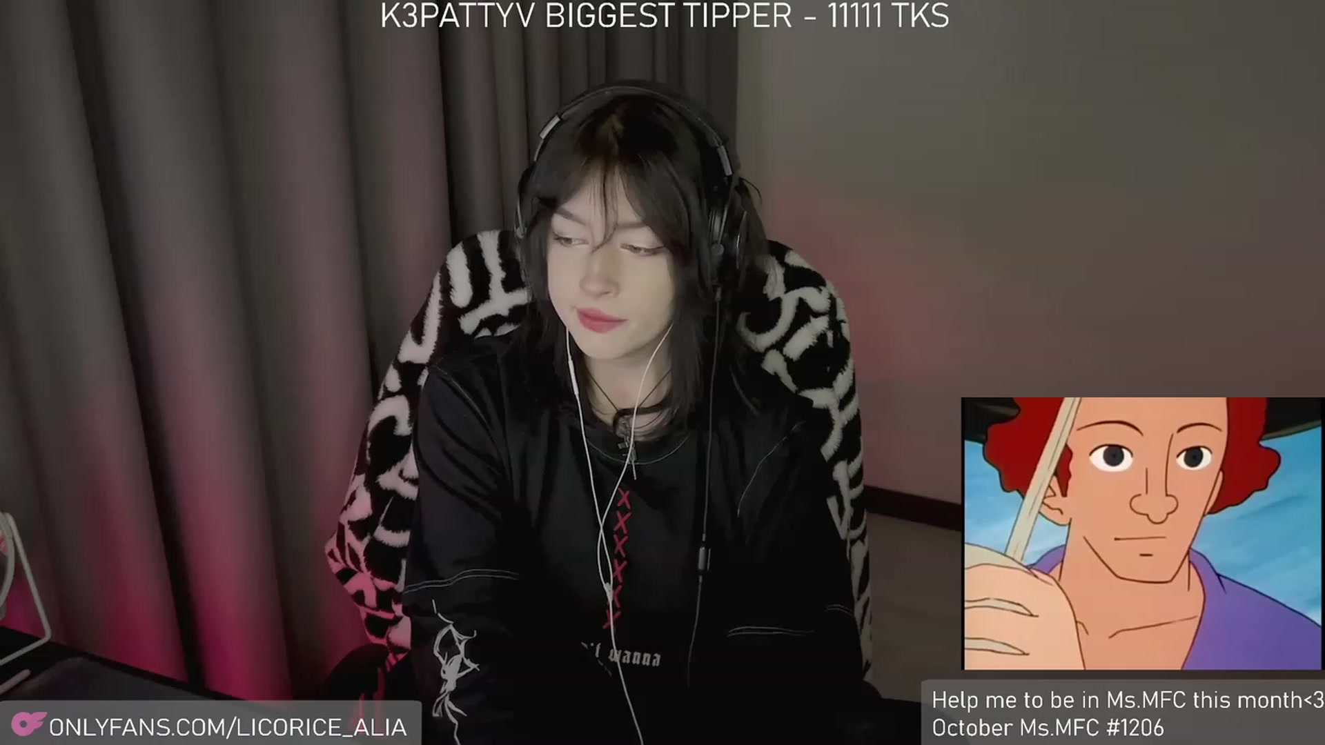 Gallery image thumbnail from Licorice_Alia's myfreecams stream on, 11/25/2023, 01:32 image 20 of 20