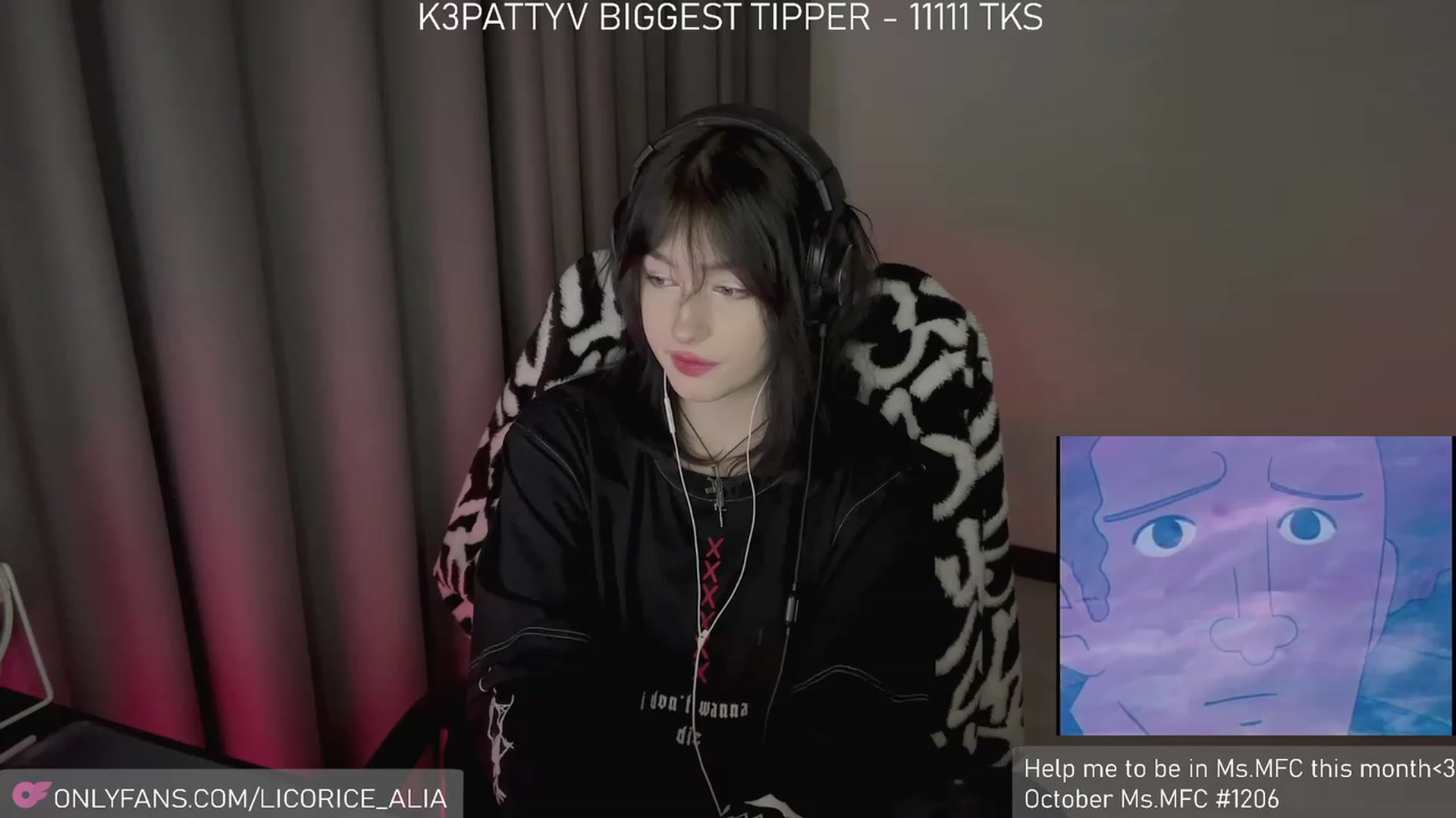 Gallery image thumbnail from Licorice_Alia's myfreecams stream on, 11/25/2023, 04:46 image 4 of 20