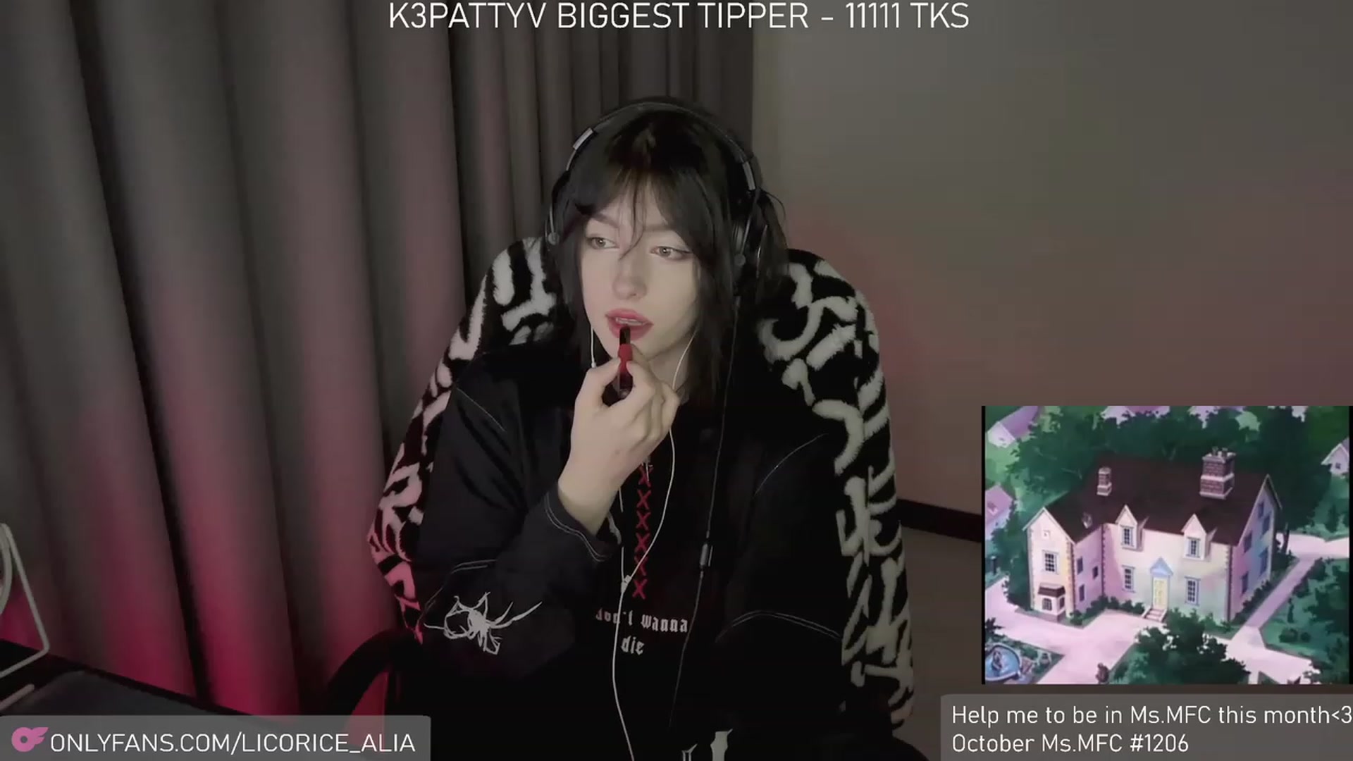 Gallery image thumbnail from Licorice_Alia's myfreecams stream on, 11/25/2023, 04:46 image 1 of 20