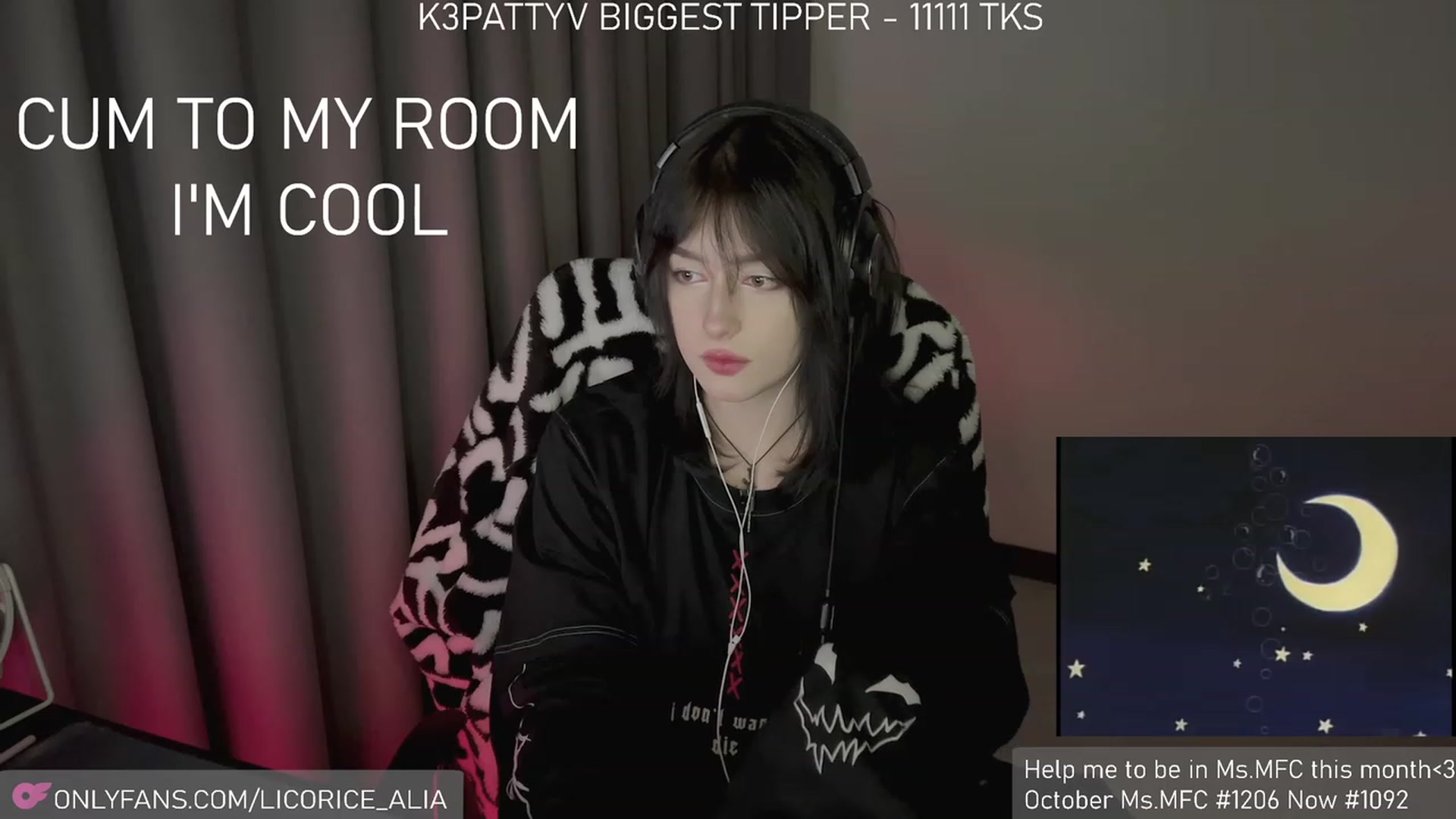 Gallery image thumbnail from Licorice_Alia's myfreecams stream on, 11/25/2023, 04:46 image 16 of 20
