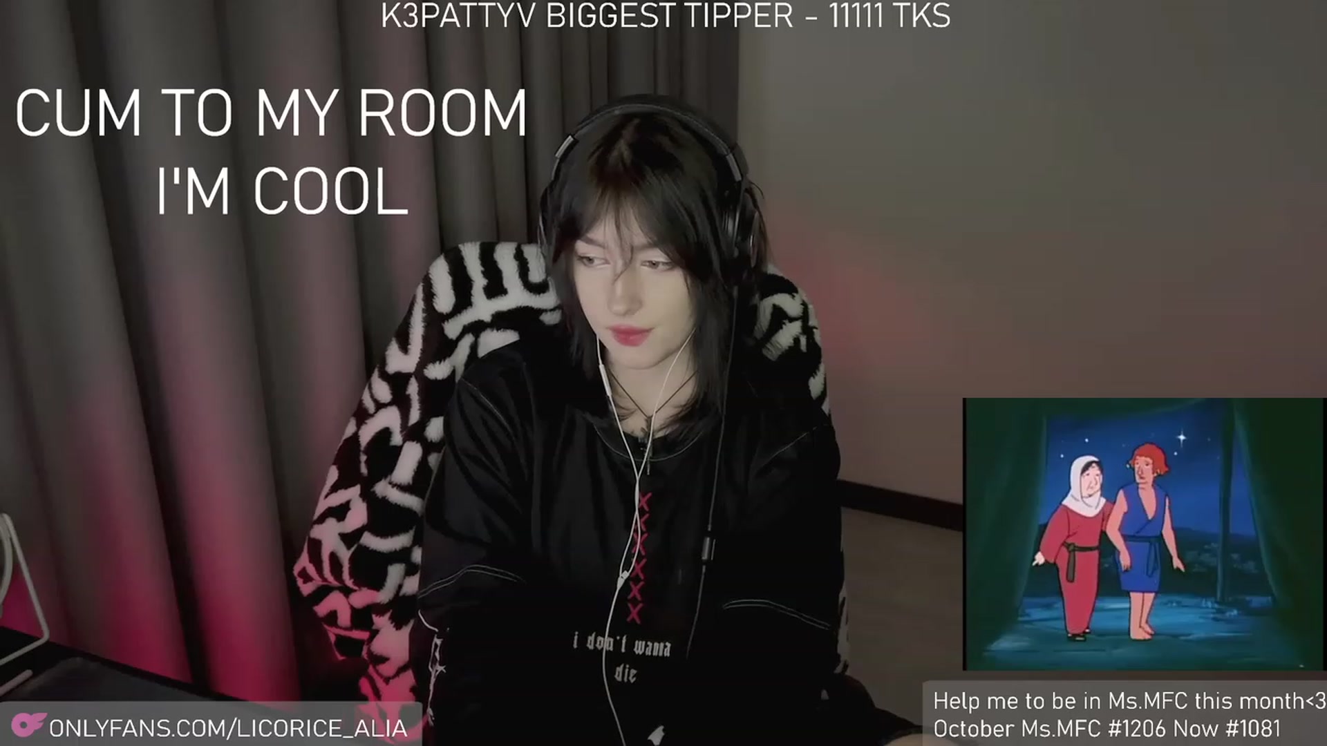 Gallery image thumbnail from Licorice_Alia's myfreecams stream on, 11/25/2023, 04:46 image 19 of 20