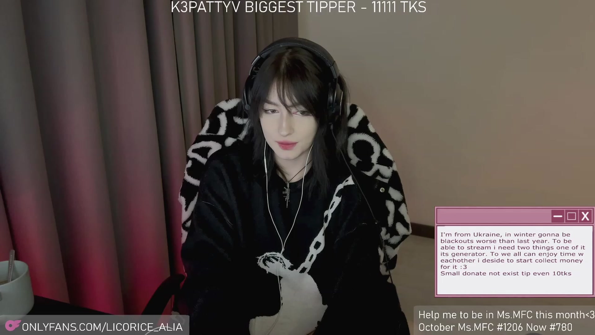 Gallery image thumbnail from Licorice_Alia's myfreecams stream on, 11/27/2023, 04:18 image 4 of 20