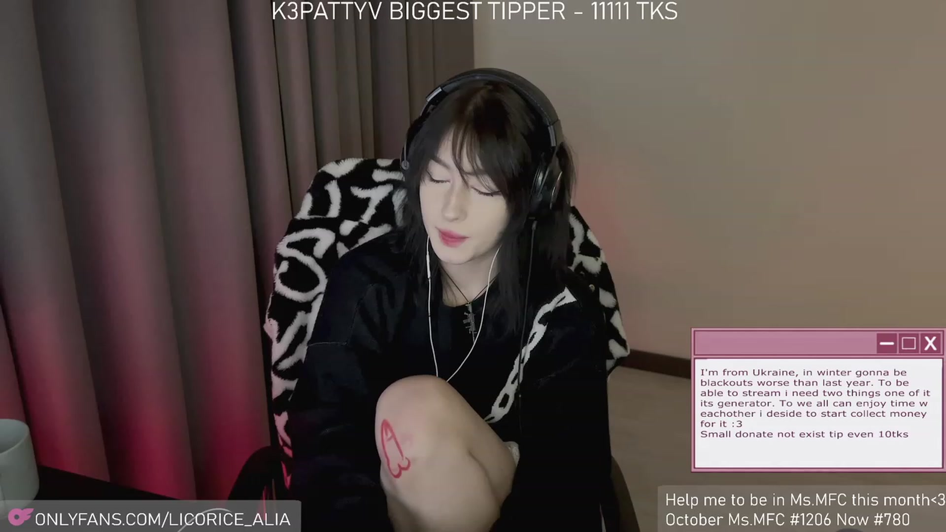 Gallery image thumbnail from Licorice_Alia's myfreecams stream on, 11/27/2023, 04:18 image 19 of 20