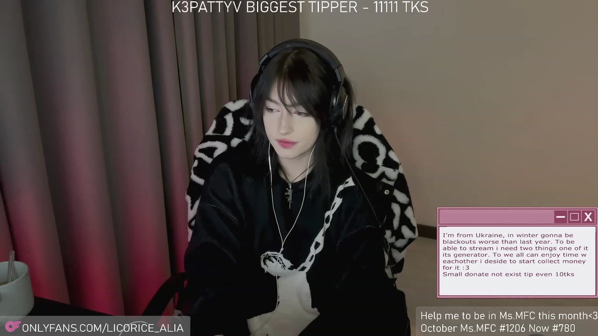 Gallery image thumbnail from Licorice_Alia's myfreecams stream on, 11/27/2023, 04:18 image 5 of 20