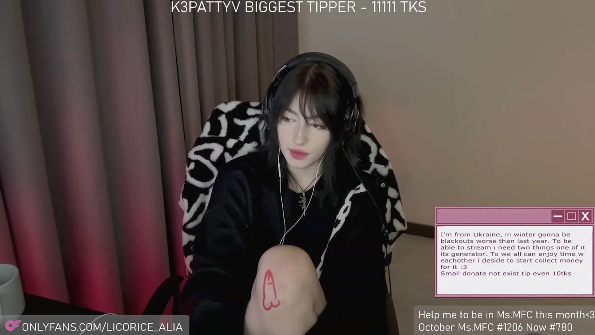 Gallery image thumbnail from Licorice_Alia's myfreecams stream on, 11/27/2023, 04:18 image 15 of 20