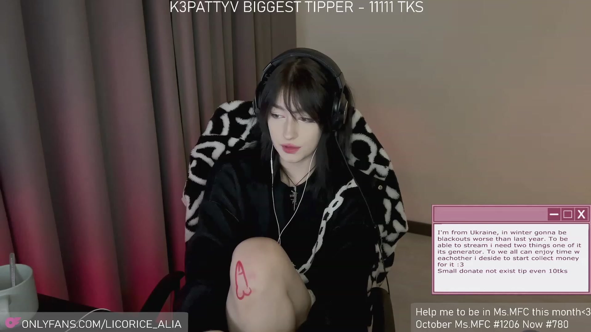 Gallery image thumbnail from Licorice_Alia's myfreecams stream on, 11/27/2023, 04:18 image 9 of 20