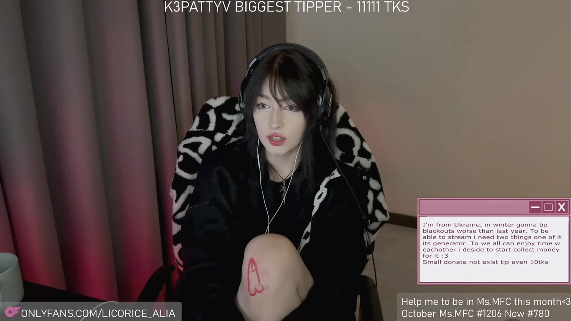Gallery image thumbnail from Licorice_Alia's myfreecams stream on, 11/27/2023, 04:18 image 18 of 20
