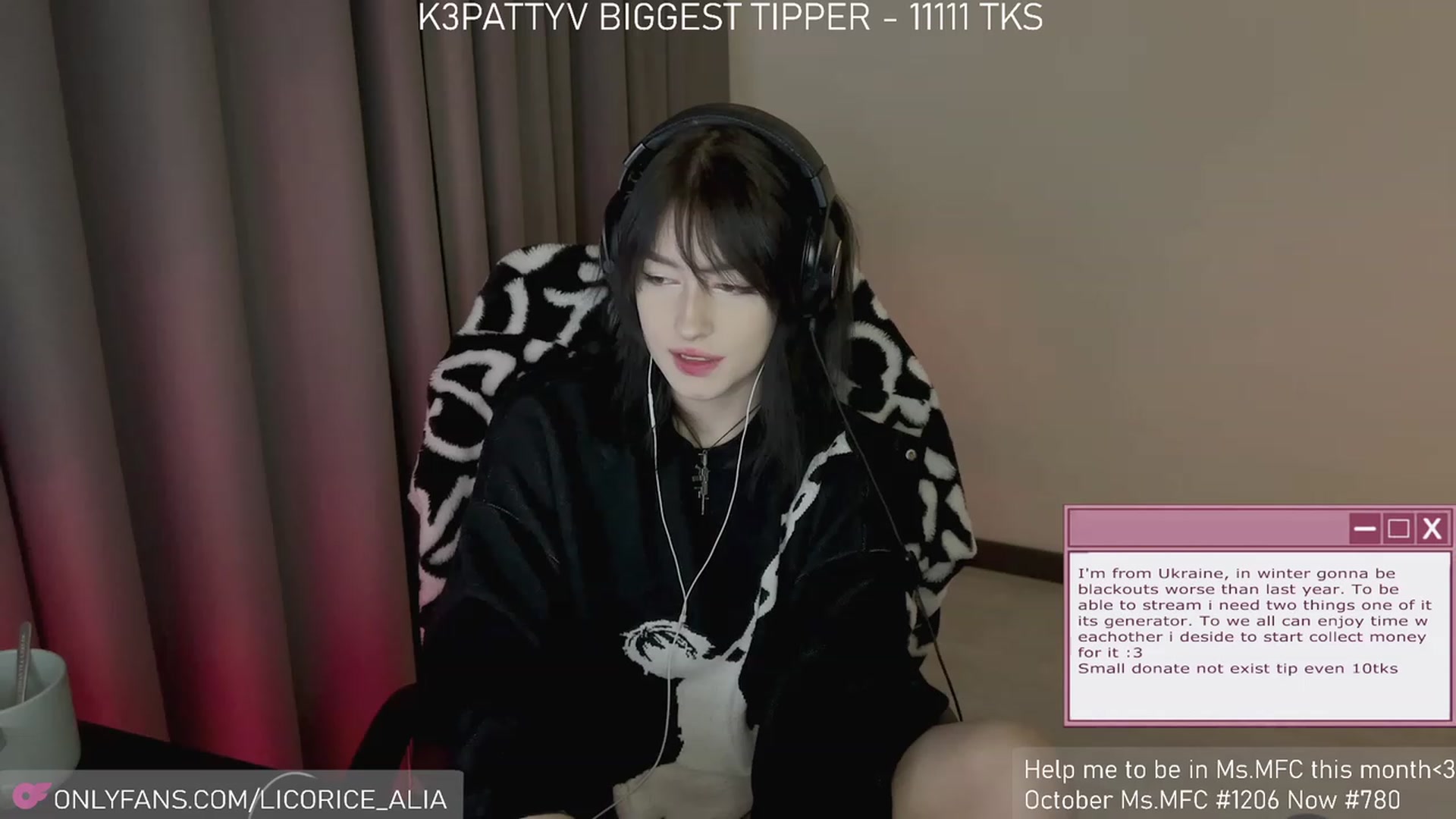 Gallery image thumbnail from Licorice_Alia's myfreecams stream on, 11/27/2023, 04:18 image 7 of 20