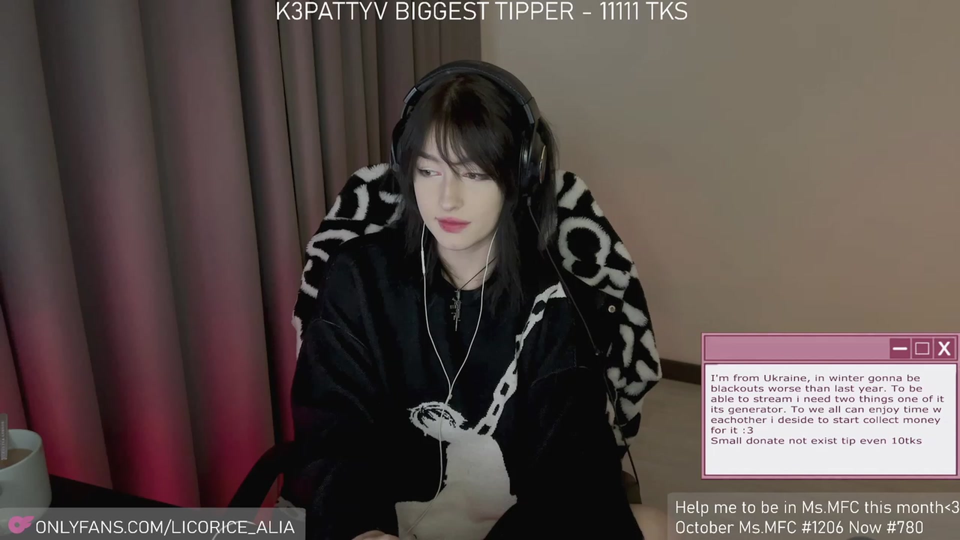 Gallery image thumbnail from Licorice_Alia's myfreecams stream on, 11/27/2023, 04:18 image 1 of 20