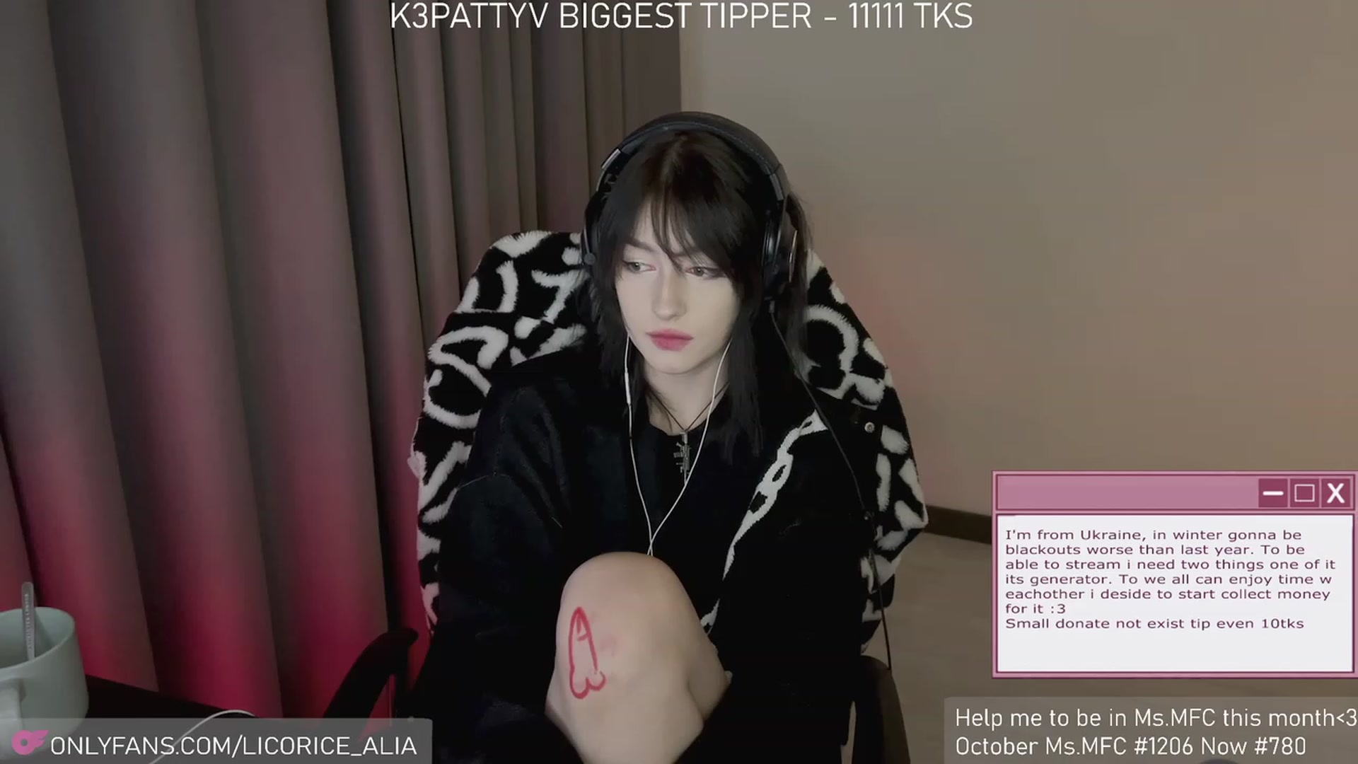 Gallery image thumbnail from Licorice_Alia's myfreecams stream on, 11/27/2023, 04:18 image 11 of 20