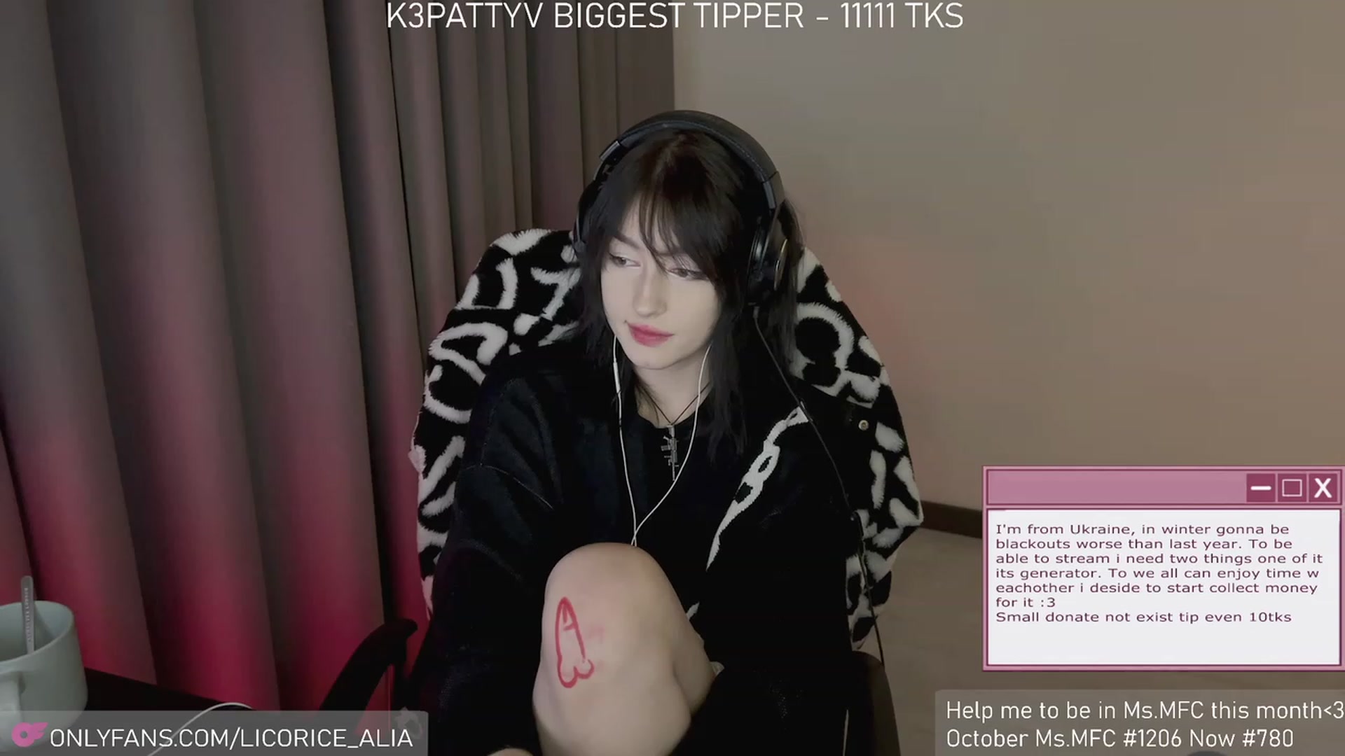 Gallery image thumbnail from Licorice_Alia's myfreecams stream on, 11/27/2023, 04:18 image 10 of 20