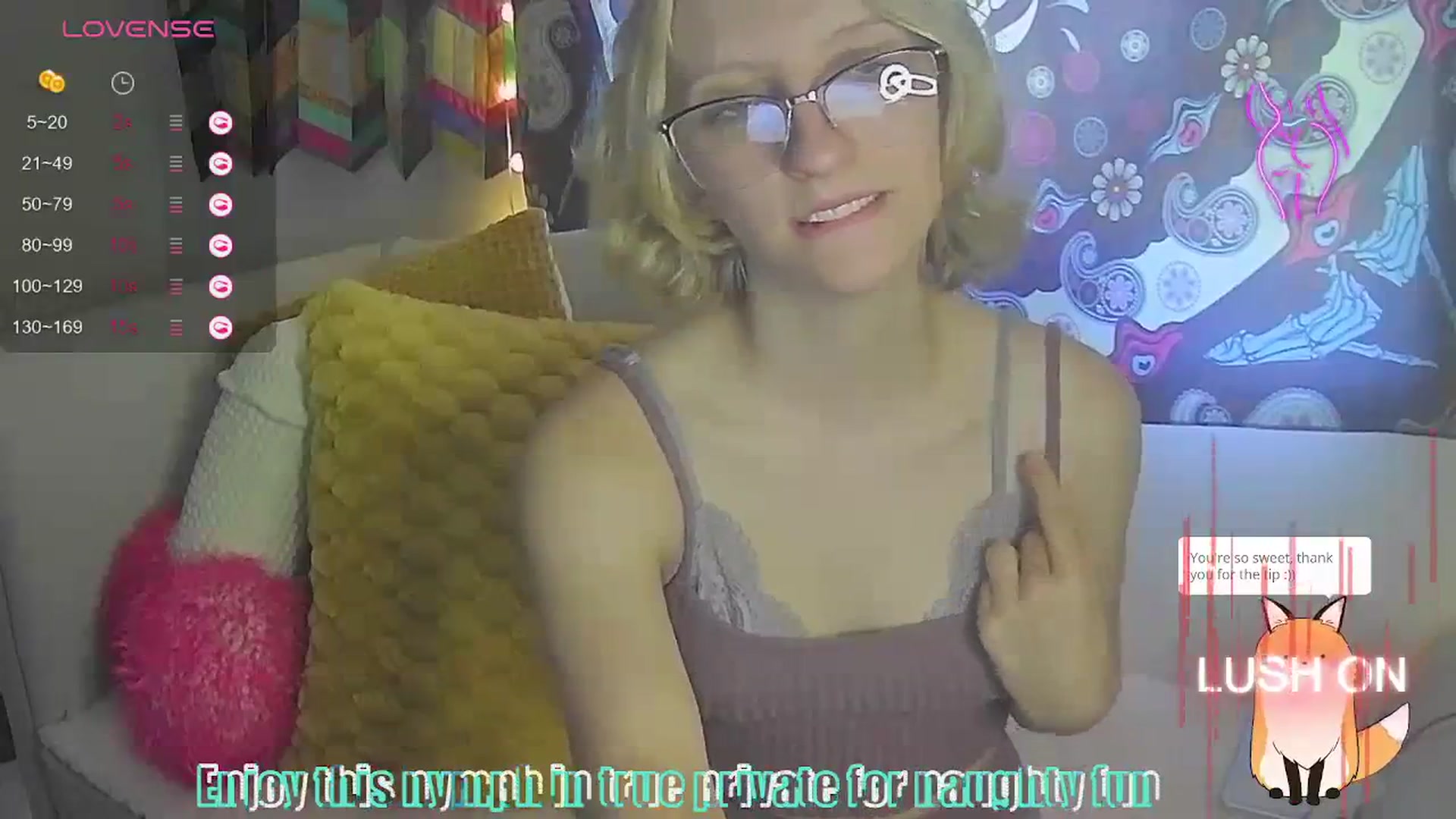 Gallery image thumbnail from LilLolaNymph's myfreecams stream on, 10/08/2023, 15:06 image 7 of 20