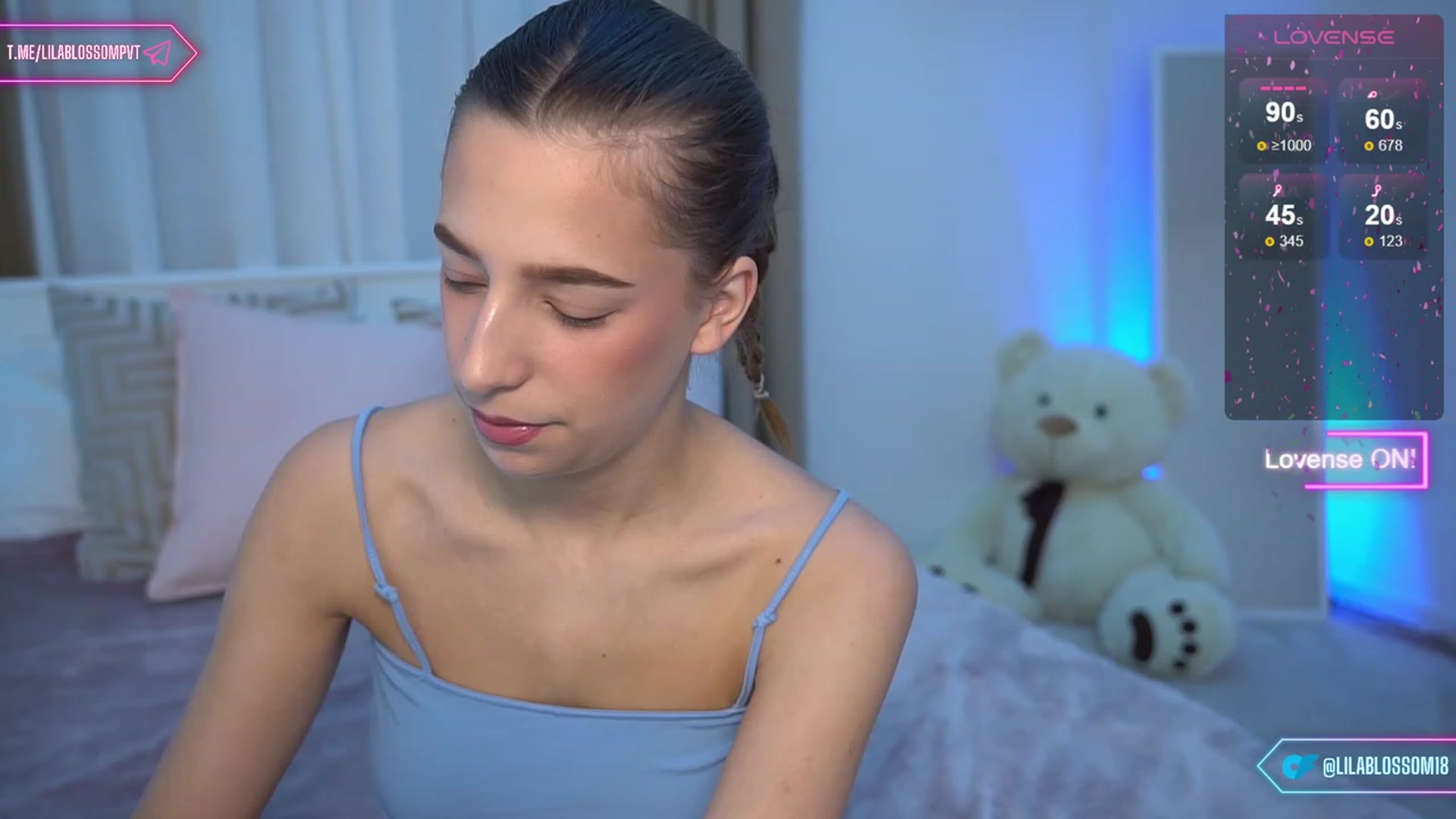 Gallery image thumbnail from LilaBlossom's myfreecams stream on, 02/12/2024, 12:30 image 11 of 20