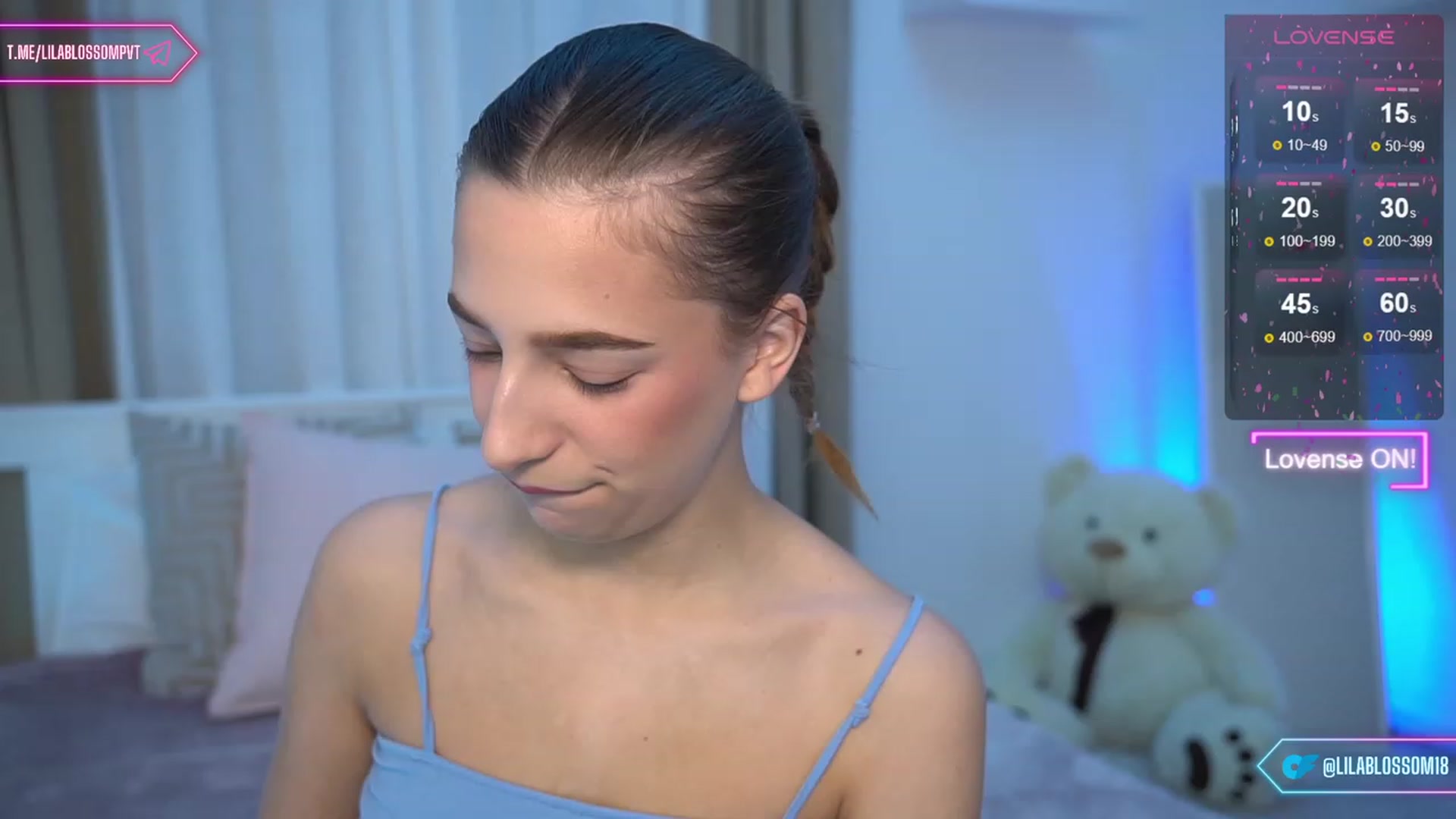 Gallery image thumbnail from LilaBlossom's myfreecams stream on, 02/12/2024, 12:30 image 4 of 20