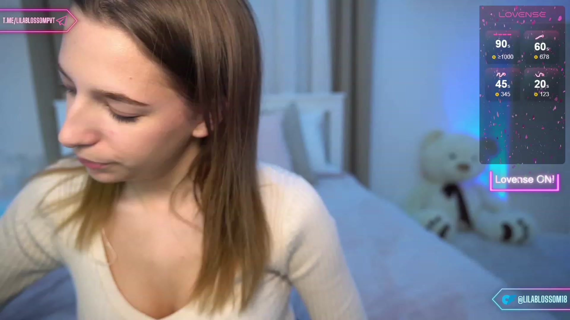 Gallery image thumbnail from LilaBlossom's myfreecams stream on, 02/16/2024, 22:04 image 20 of 20