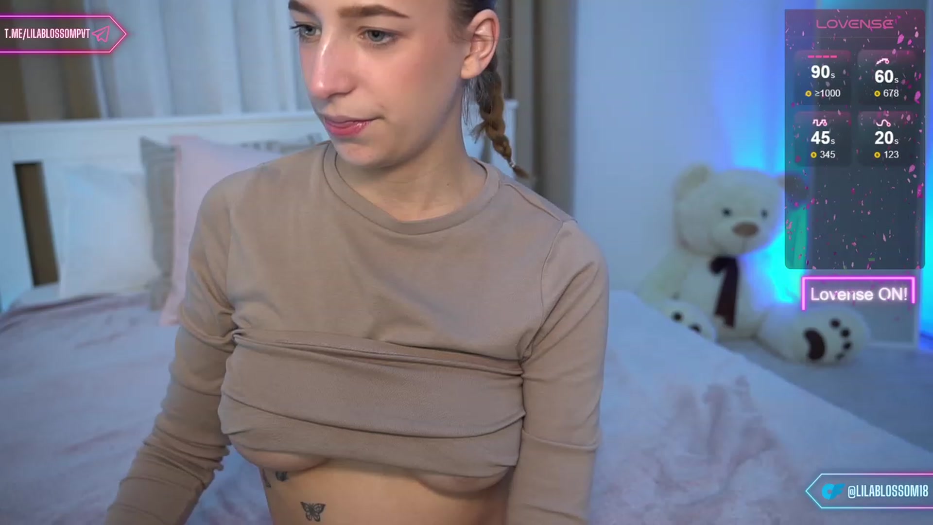 Gallery image thumbnail from LilaBlossom's myfreecams stream on, 02/19/2024, 21:47 image 9 of 20