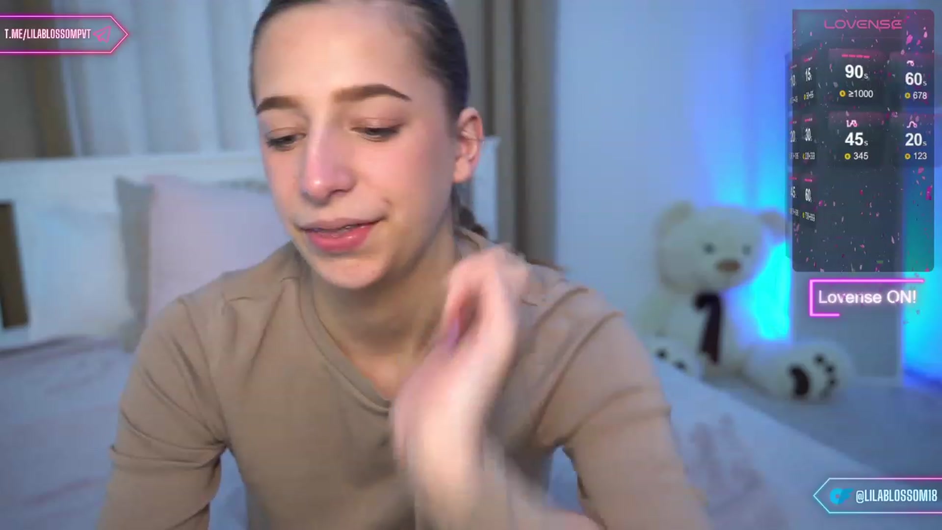 Gallery image thumbnail from LilaBlossom's myfreecams stream on, 02/19/2024, 21:47 image 8 of 20