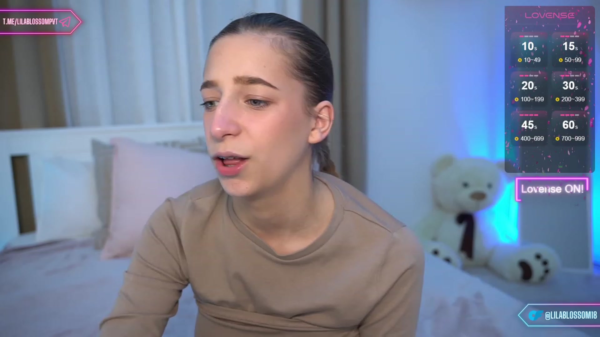 Gallery image thumbnail from LilaBlossom's myfreecams stream on, 02/19/2024, 21:47 image 11 of 20