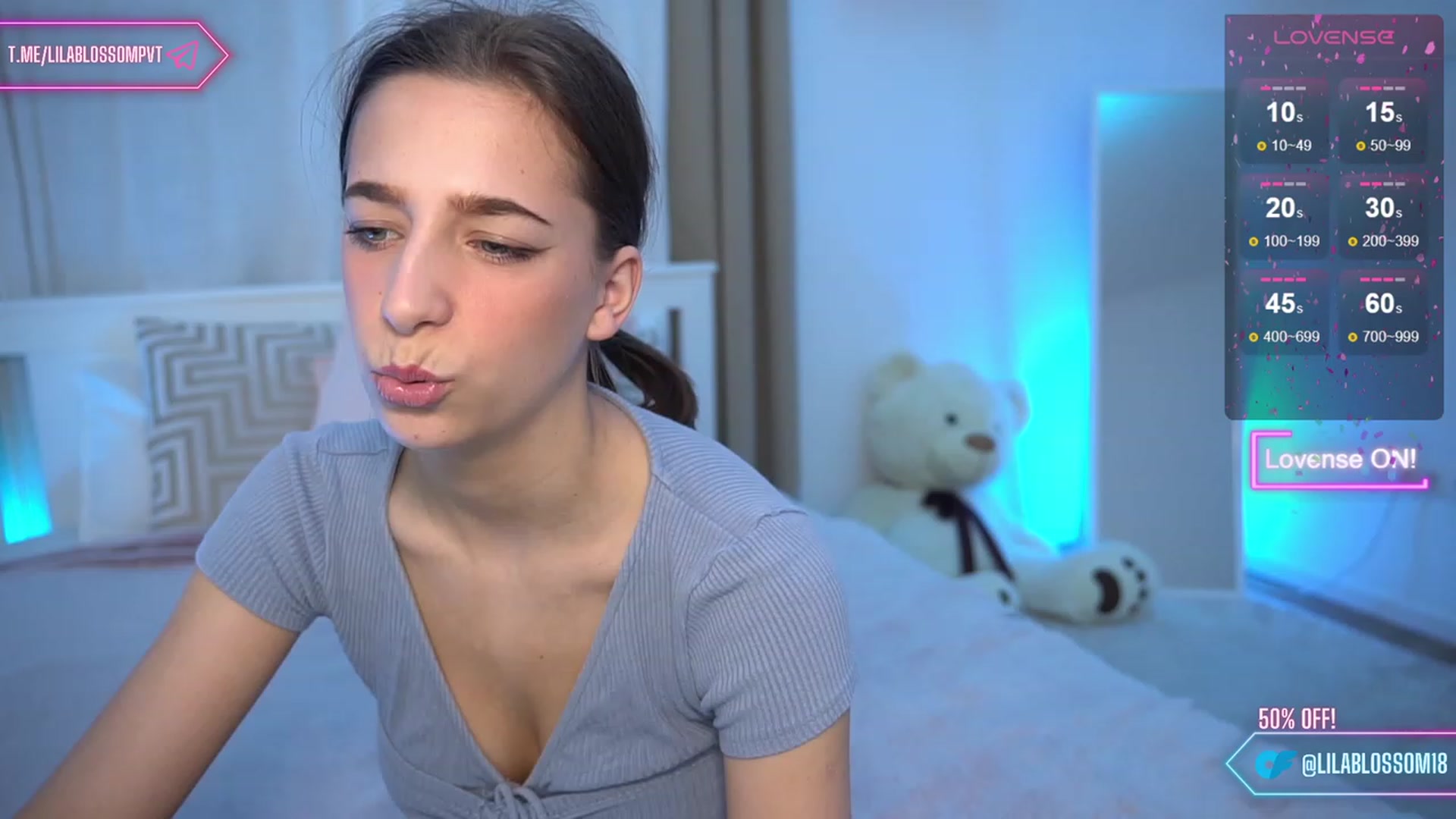 Gallery image thumbnail from LilaBlossom's myfreecams stream on, 03/03/2024, 21:52 image 2 of 20