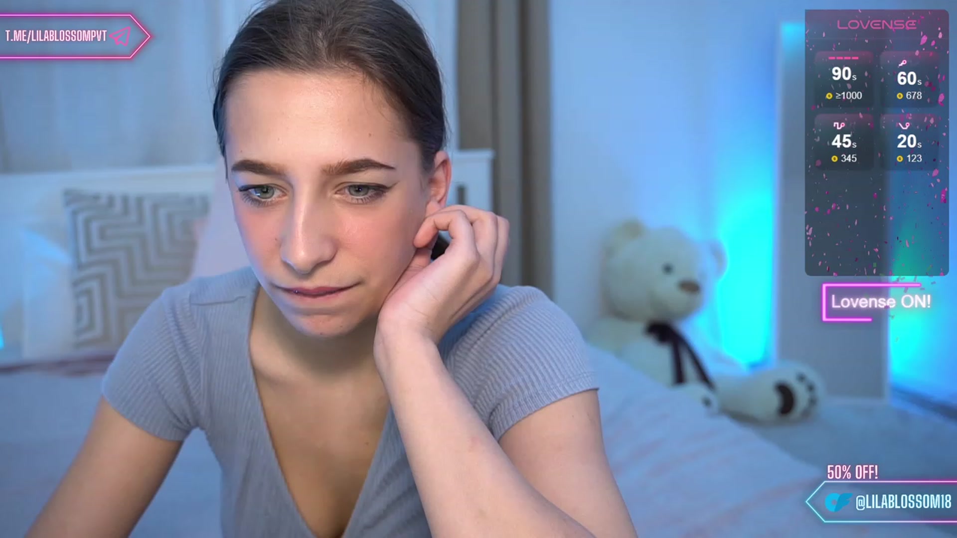 Gallery image thumbnail from LilaBlossom's myfreecams stream on, 03/03/2024, 21:52 image 15 of 20