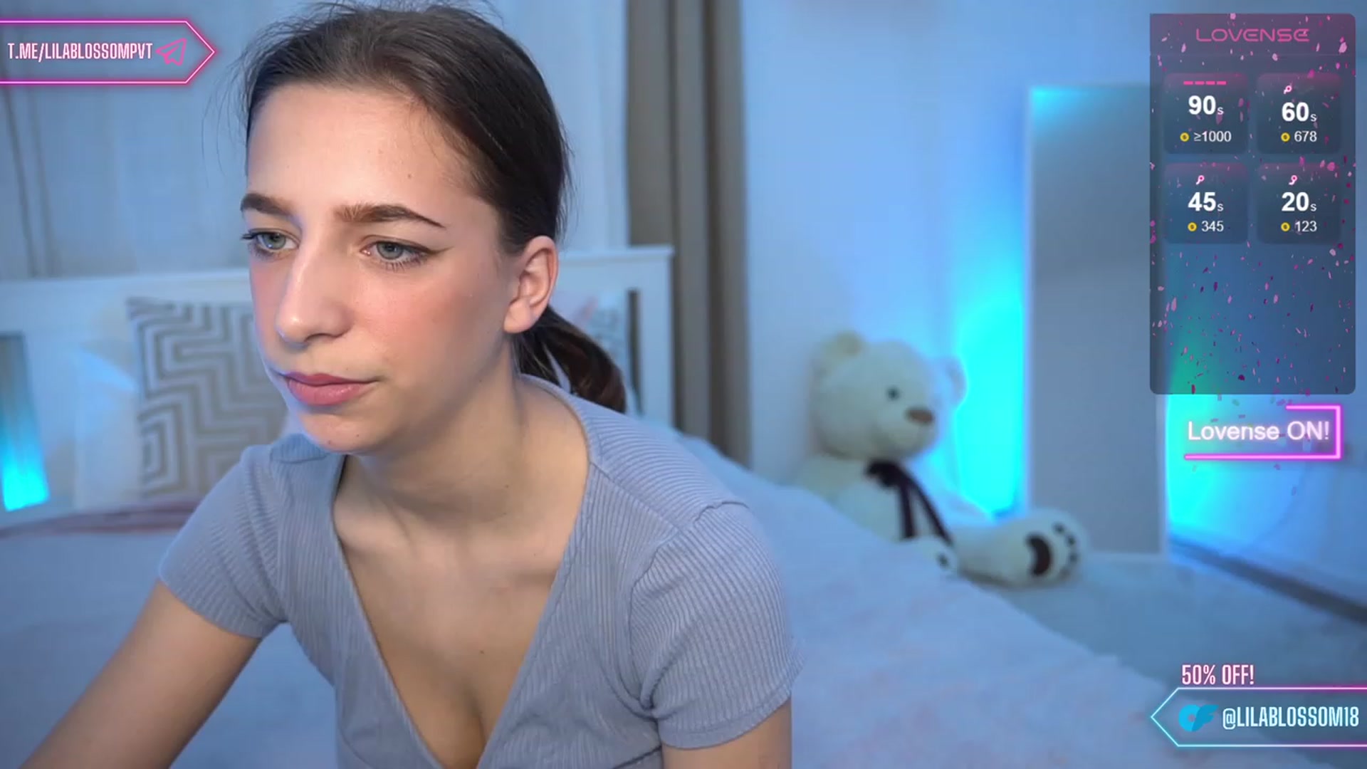 Gallery image thumbnail from LilaBlossom's myfreecams stream on, 03/03/2024, 21:52 image 4 of 20