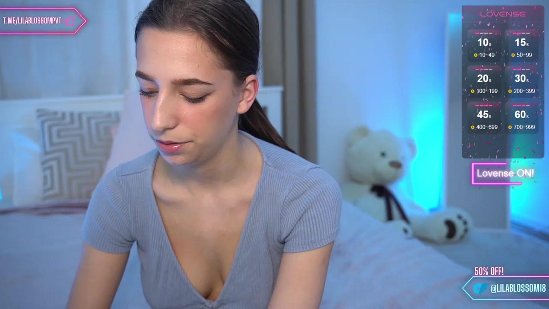Gallery image thumbnail from LilaBlossom's myfreecams stream on, 03/03/2024, 21:52 image 16 of 20