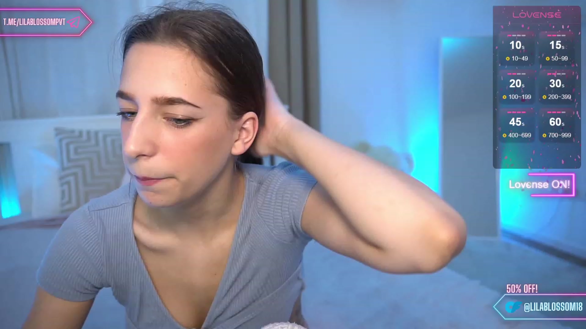 Gallery image thumbnail from LilaBlossom's myfreecams stream on, 03/03/2024, 21:52 image 5 of 20