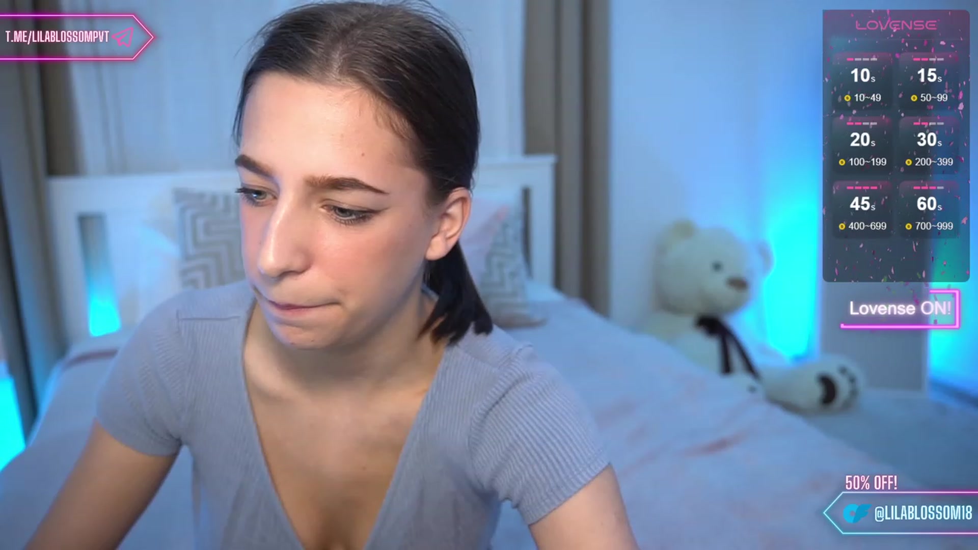 Gallery image thumbnail from LilaBlossom's myfreecams stream on, 03/03/2024, 23:38 image 18 of 20