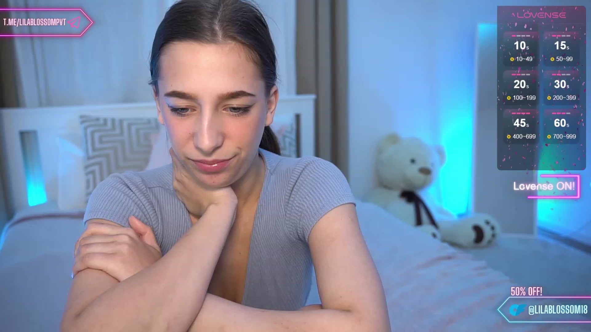 Gallery image thumbnail from LilaBlossom's myfreecams stream on, 03/03/2024, 23:38 image 6 of 20