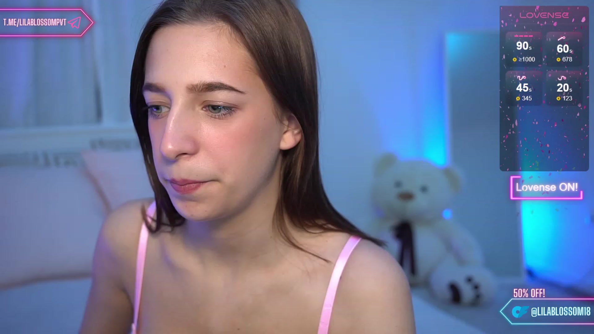 Gallery image thumbnail from LilaBlossom's myfreecams stream on, 03/08/2024, 19:15 image 2 of 20