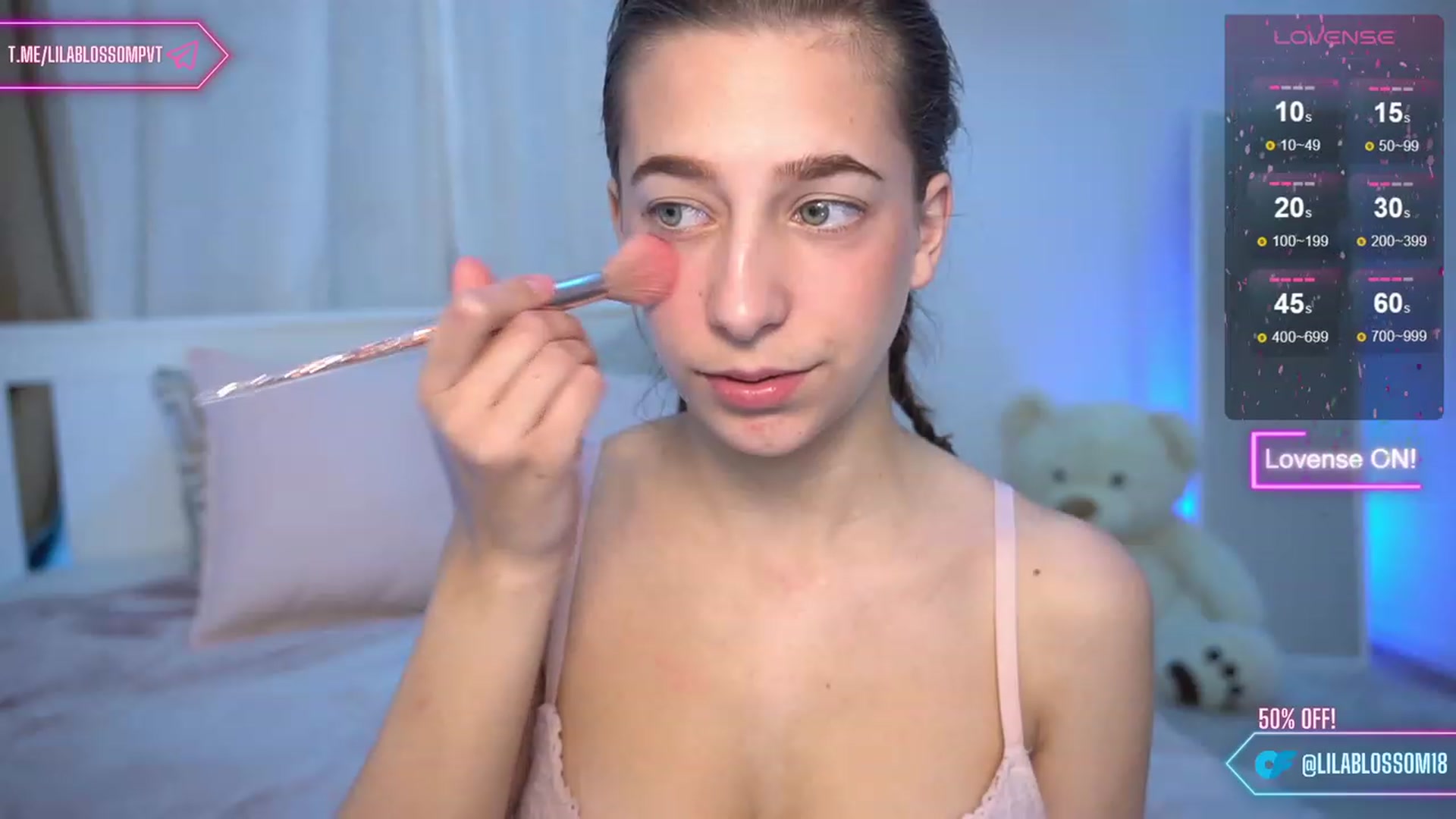 Gallery image thumbnail from LilaBlossom's myfreecams stream on, 03/09/2024, 22:06 image 19 of 20