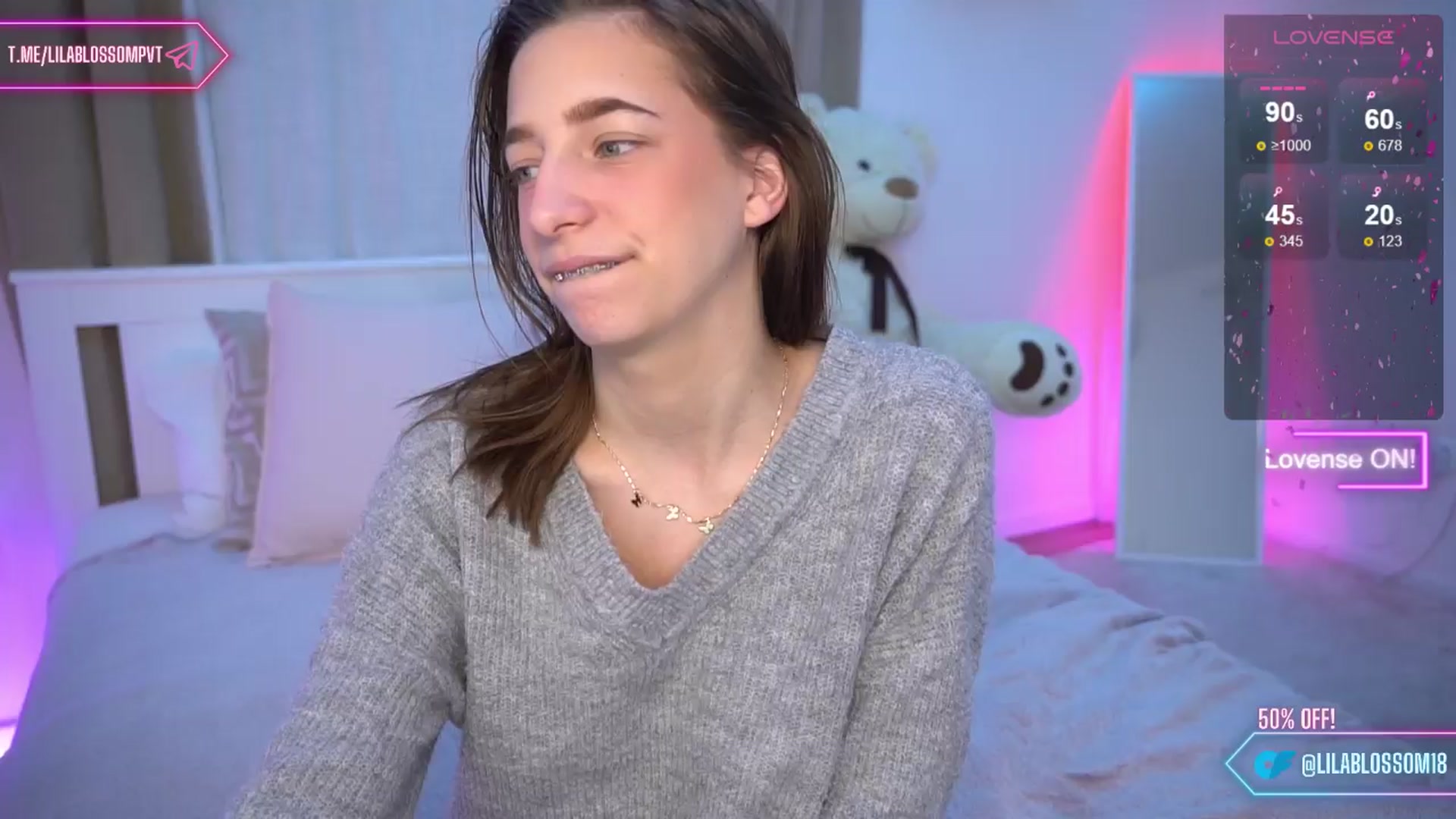 Gallery image thumbnail from LilaBlossom's myfreecams stream on, 03/31/2024, 07:29 image 12 of 20