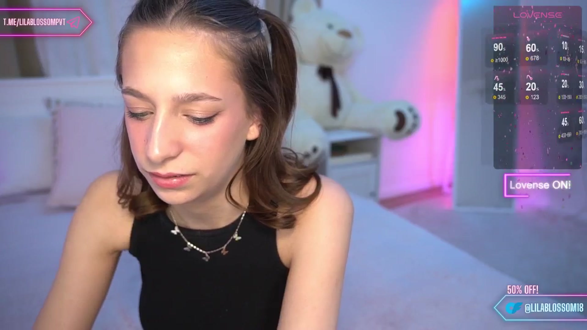 Gallery image thumbnail from LilaBlossom's myfreecams stream on, 04/26/2024, 21:15 image 9 of 20