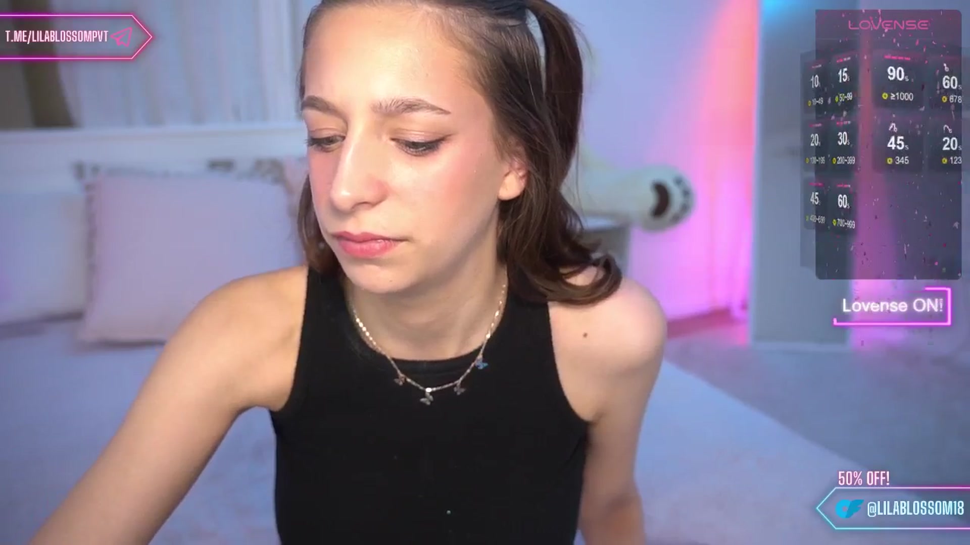 Gallery image thumbnail from LilaBlossom's myfreecams stream on, 04/26/2024, 21:15 image 8 of 20