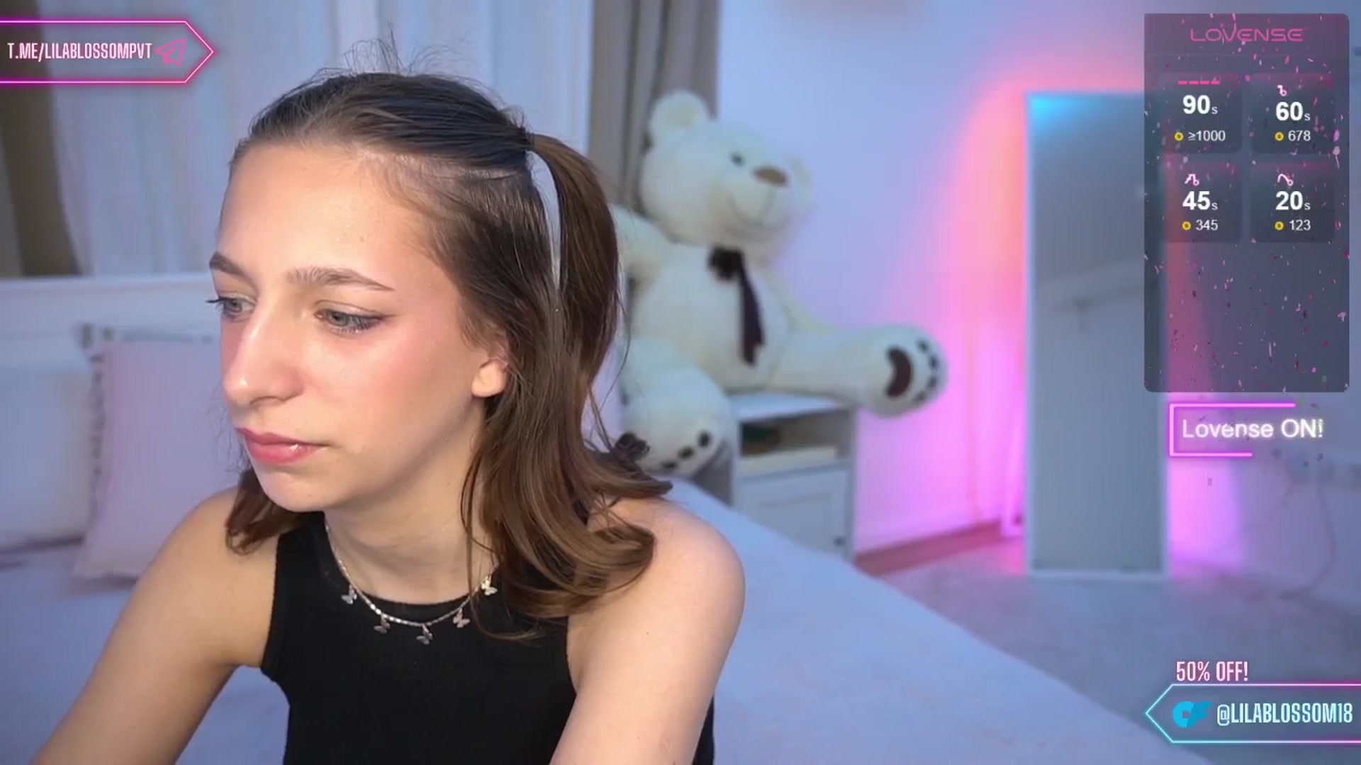 Gallery image thumbnail from LilaBlossom's myfreecams stream on, 04/26/2024, 21:15 image 11 of 20