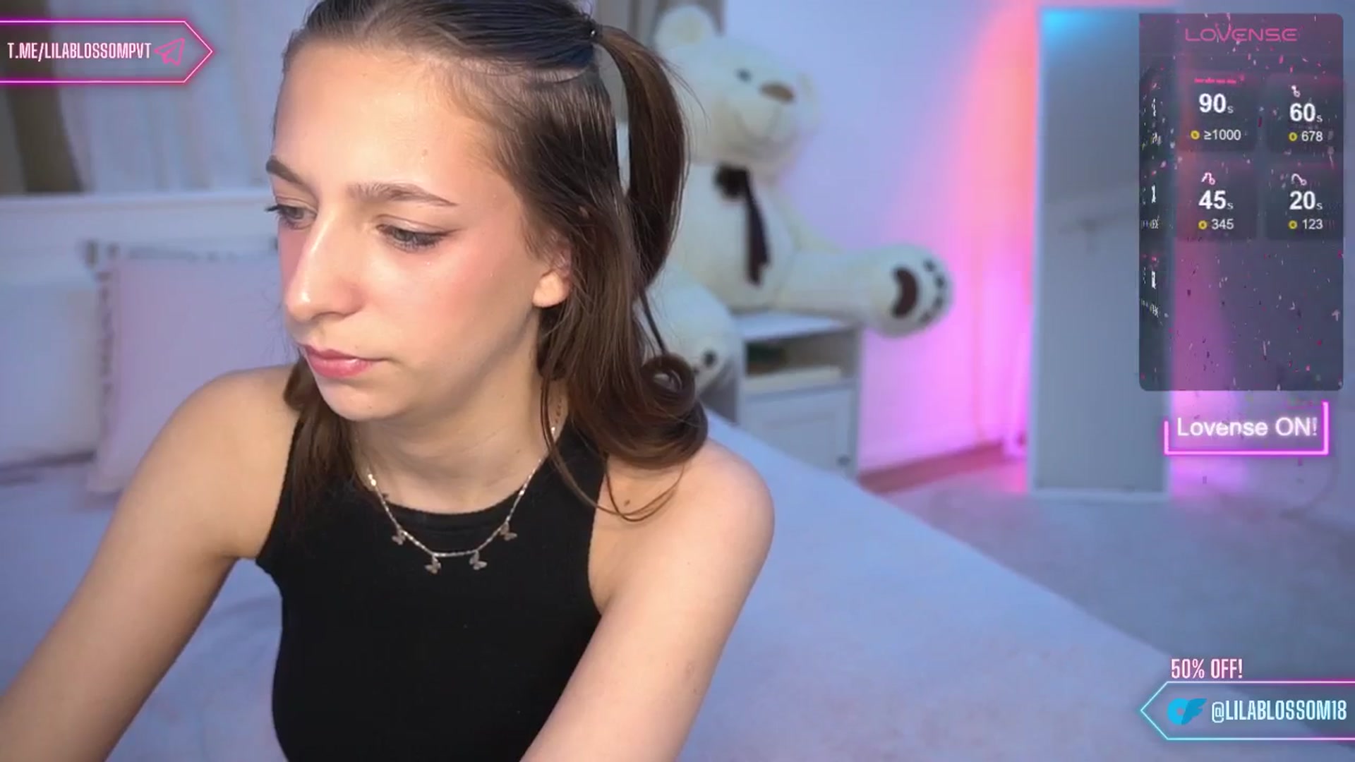 Gallery image thumbnail from LilaBlossom's myfreecams stream on, 04/26/2024, 21:15 image 6 of 20