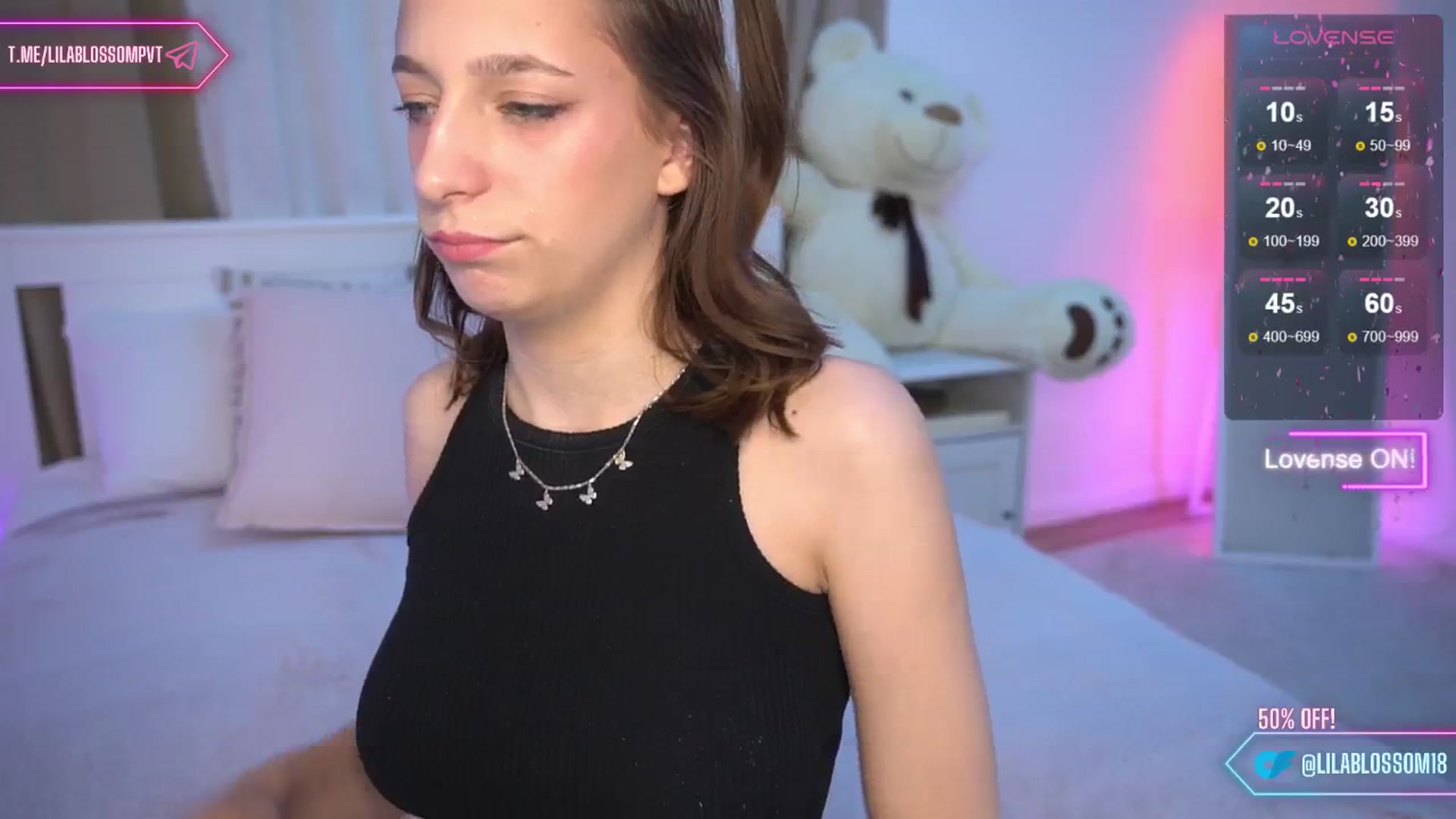 Gallery image thumbnail from LilaBlossom's myfreecams stream on, 04/26/2024, 21:15 image 14 of 20