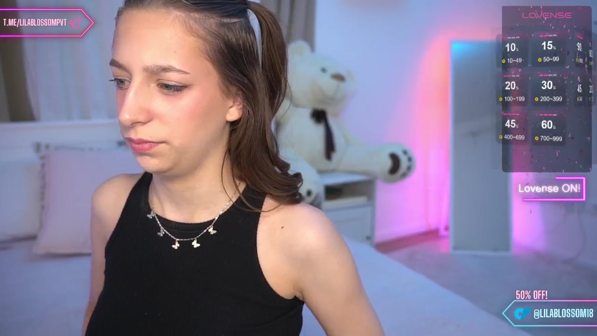 Gallery image thumbnail from LilaBlossom's myfreecams stream on, 04/26/2024, 21:15 image 10 of 20