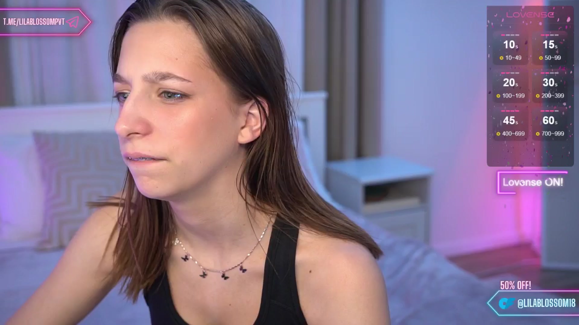 Gallery image thumbnail from LilaBlossom's myfreecams stream on, 04/30/2024, 20:19 image 12 of 20