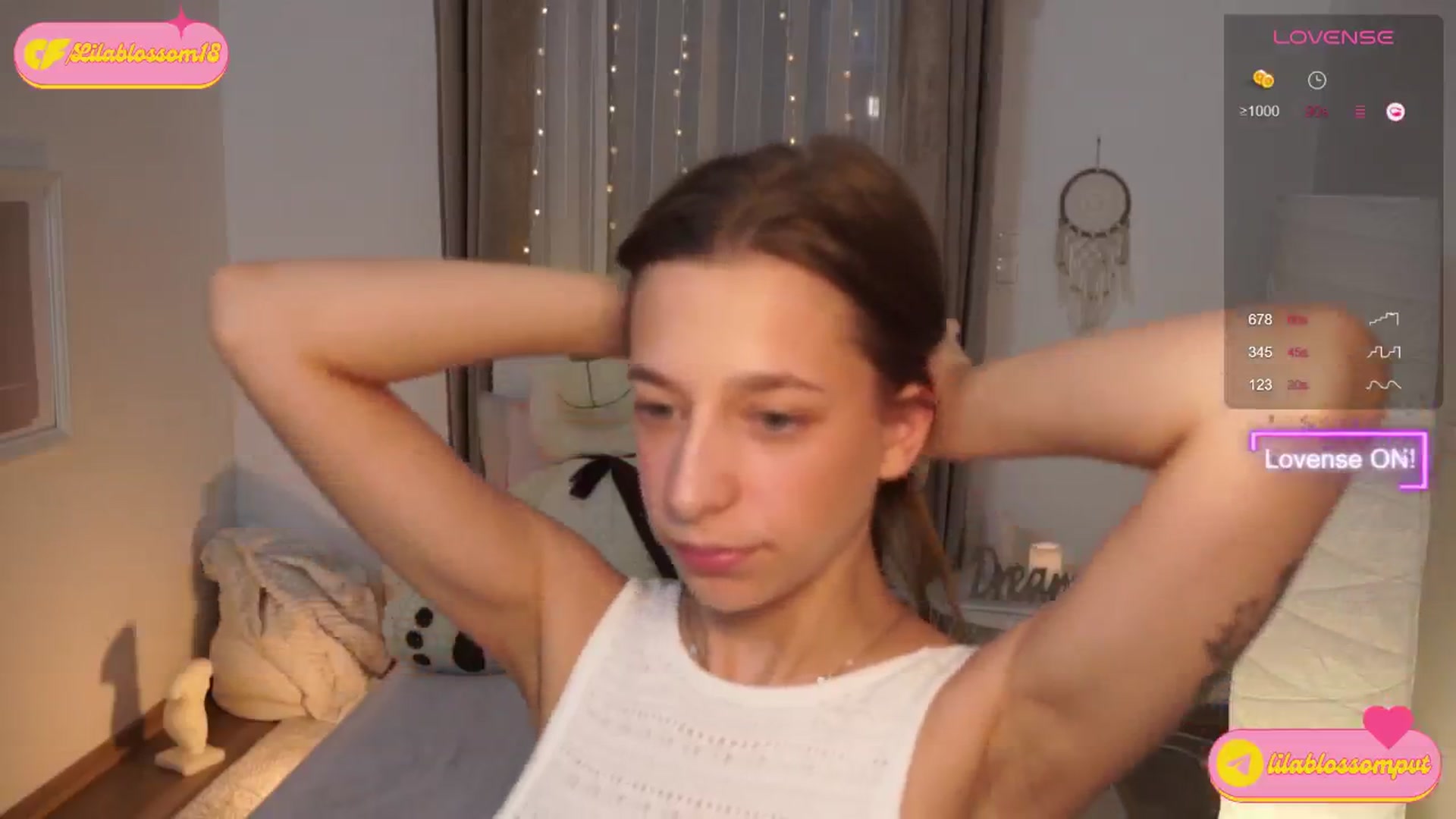 Gallery image thumbnail from LilaBlossom's myfreecams stream on, 05/03/2024, 23:11 image 5 of 20