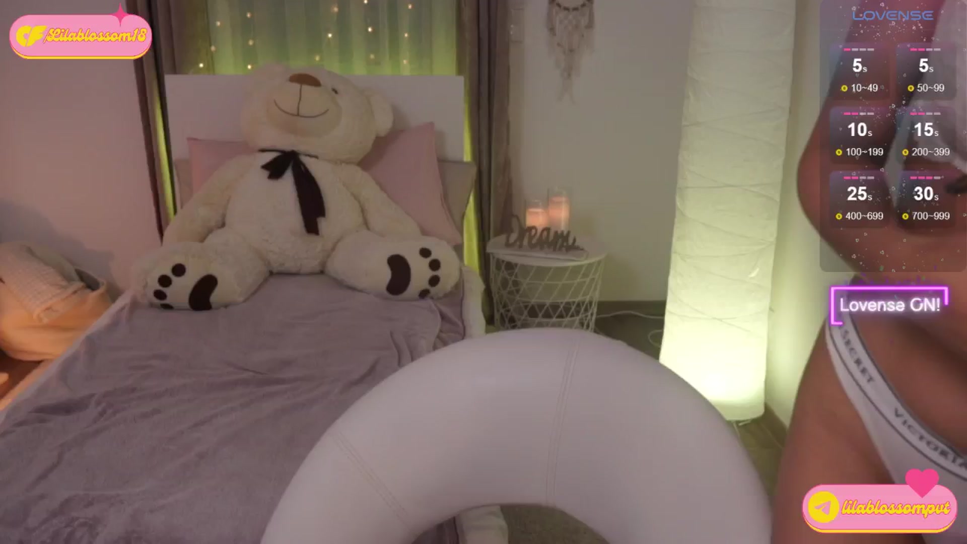 Gallery image thumbnail from LilaBlossom's myfreecams stream on, 05/31/2024, 21:39 image 1 of 20