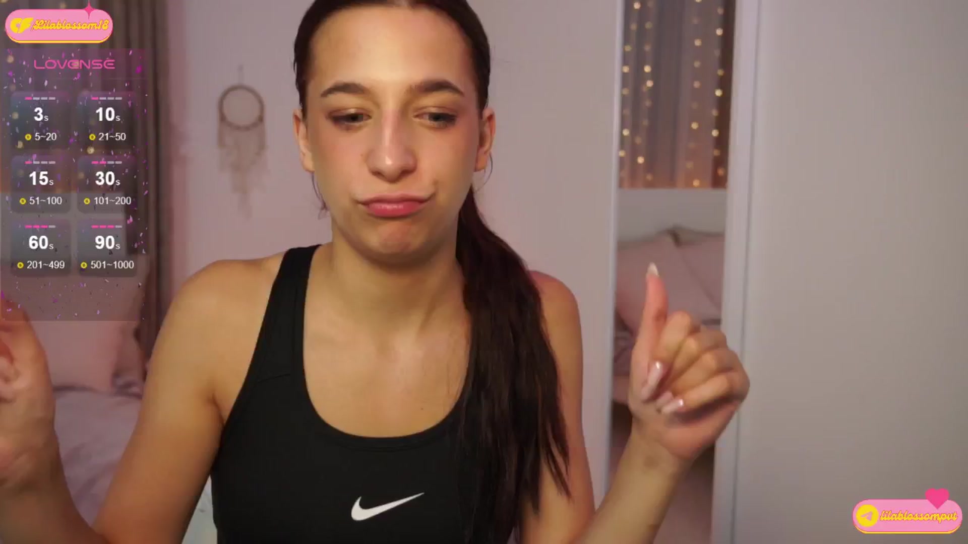Gallery image thumbnail from LilaBlossom's myfreecams stream on, 07/19/2024, 01:14 image 14 of 20