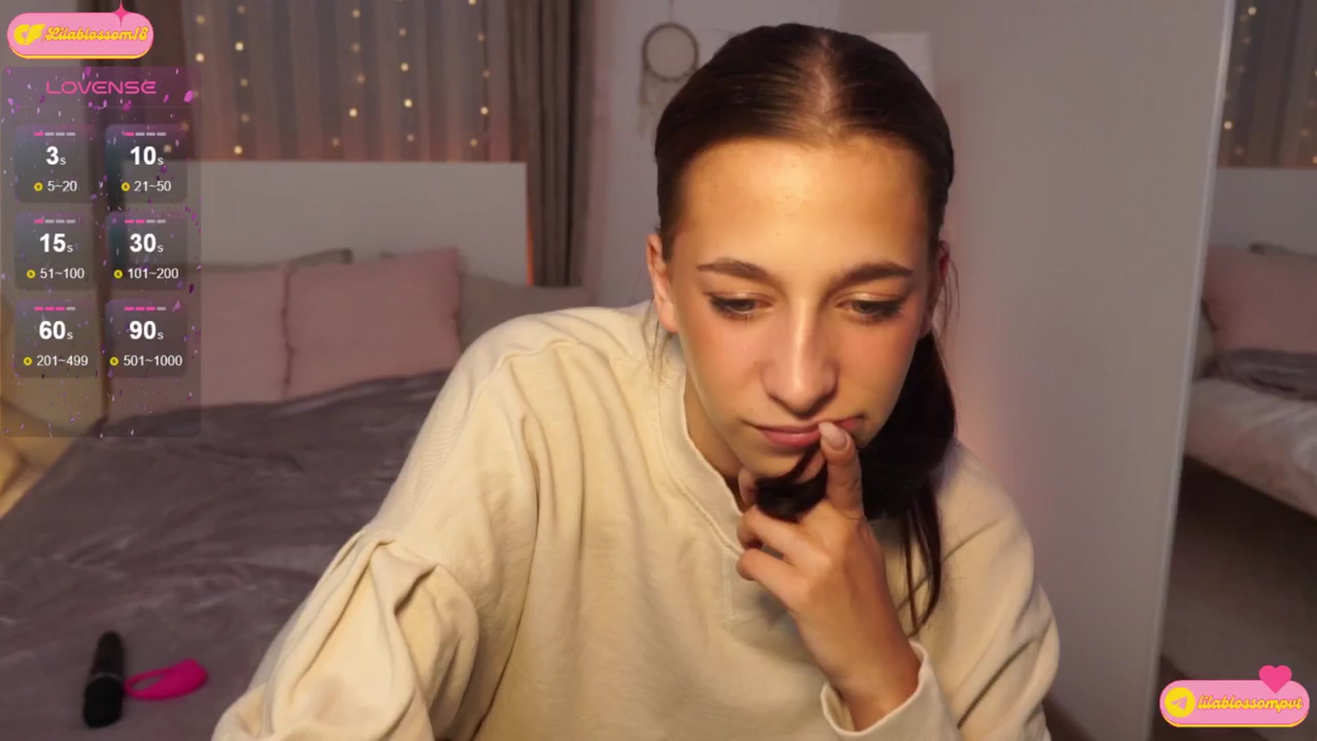 Gallery image thumbnail from LilaBlossom's myfreecams stream on, 08/13/2024, 21:30 image 5 of 20