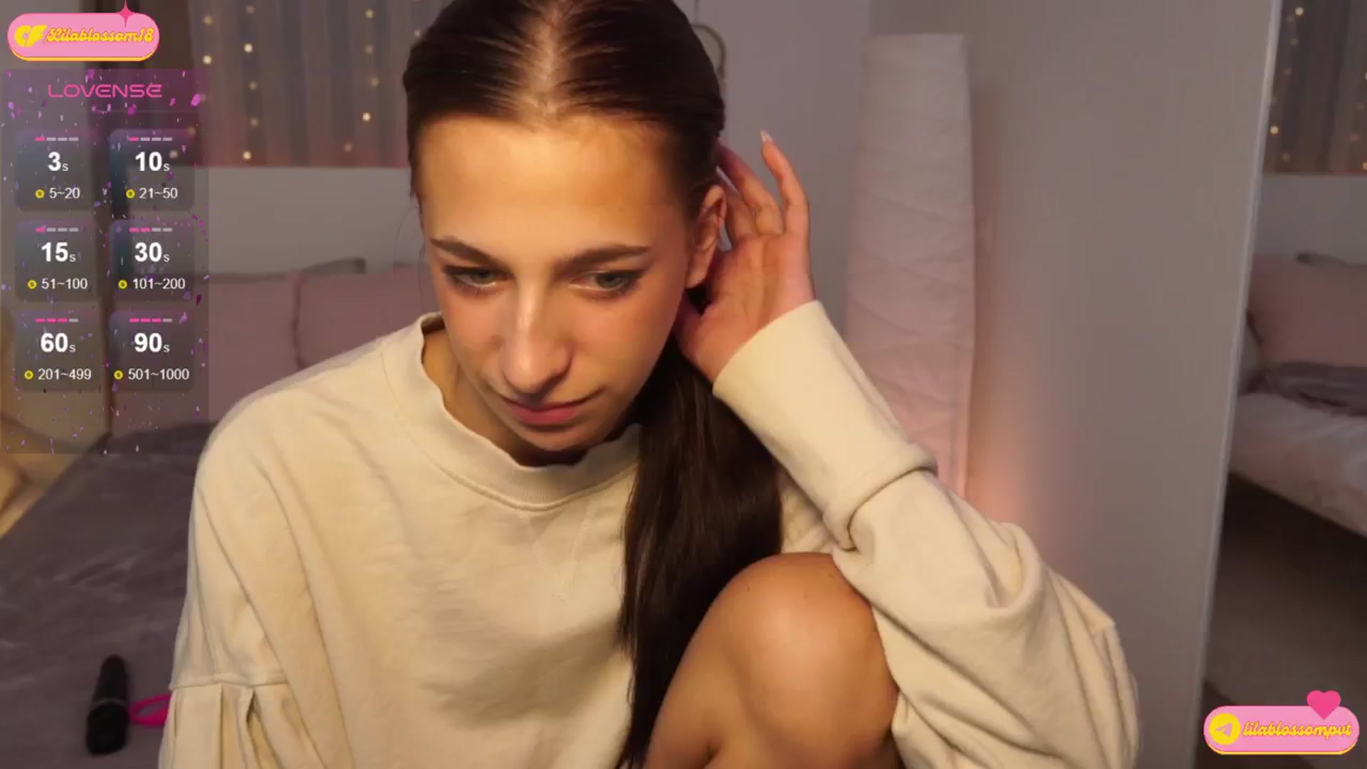 Gallery image thumbnail from LilaBlossom's myfreecams stream on, 08/13/2024, 21:30 image 8 of 20
