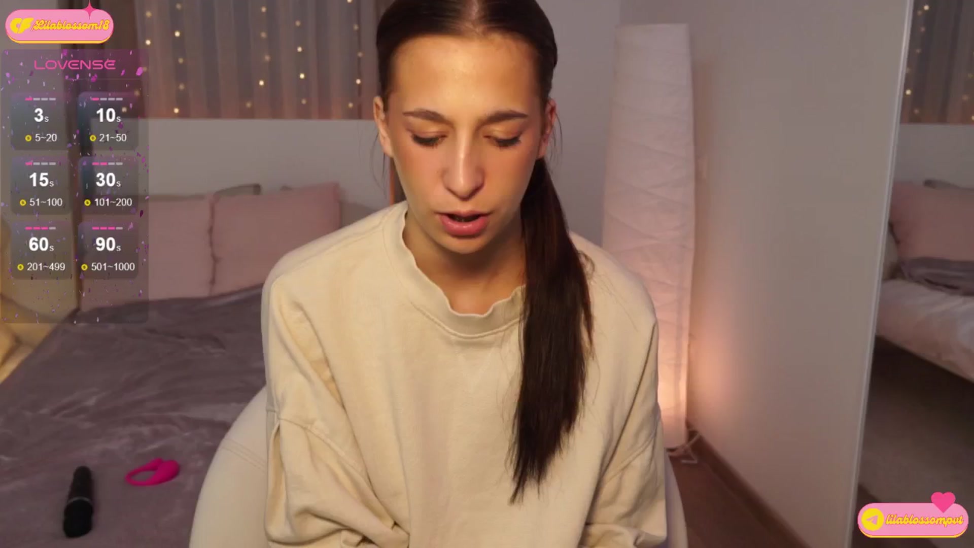 Gallery image thumbnail from LilaBlossom's myfreecams stream on, 08/13/2024, 21:30 image 1 of 20