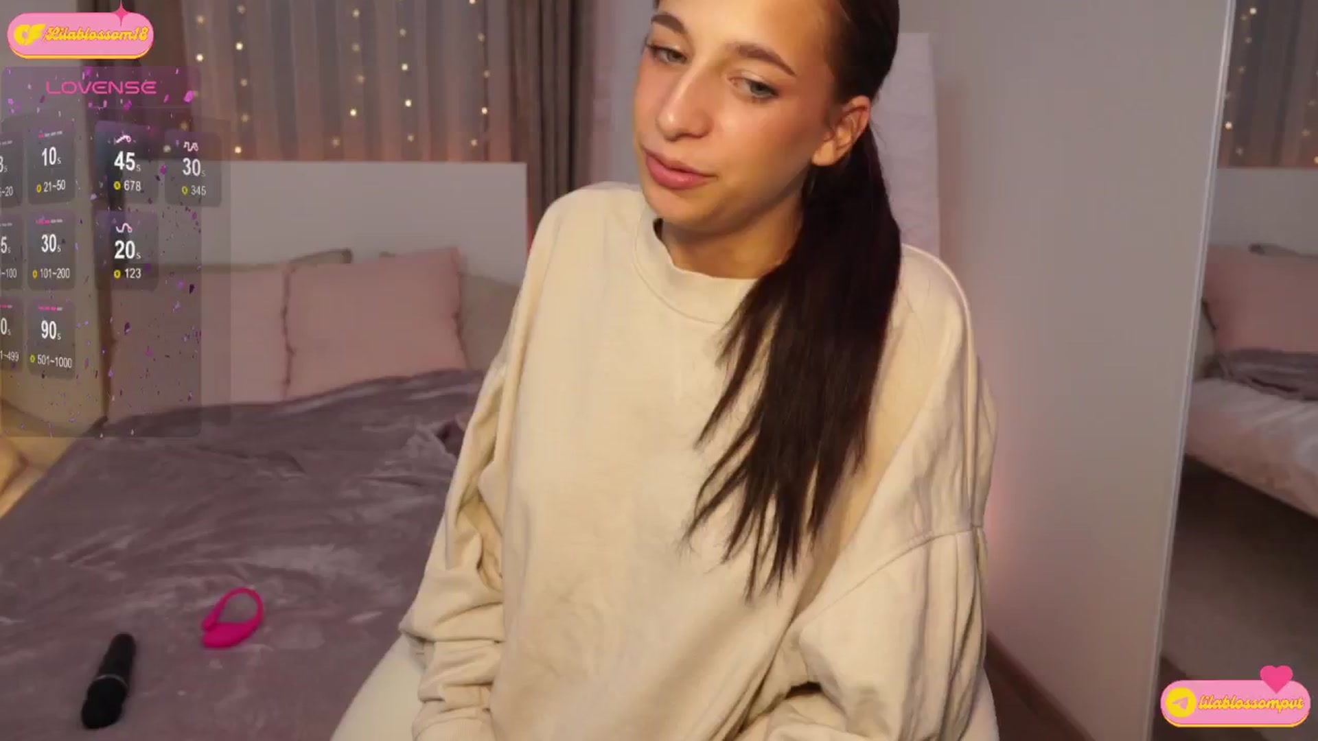 Gallery image thumbnail from LilaBlossom's myfreecams stream on, 08/13/2024, 21:30 image 17 of 20