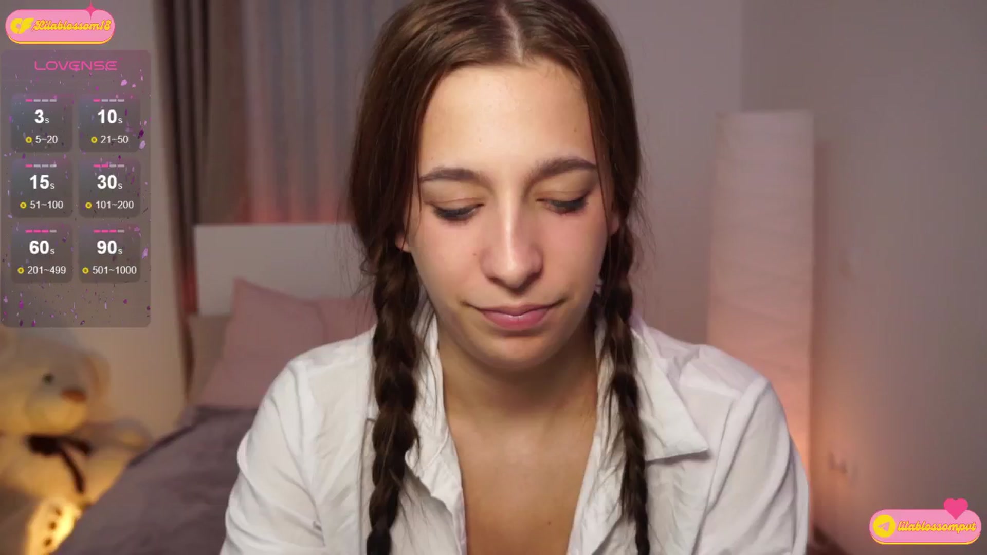 Gallery image thumbnail from LilaBlossom's myfreecams stream on, 08/25/2024, 23:20 image 1 of 20