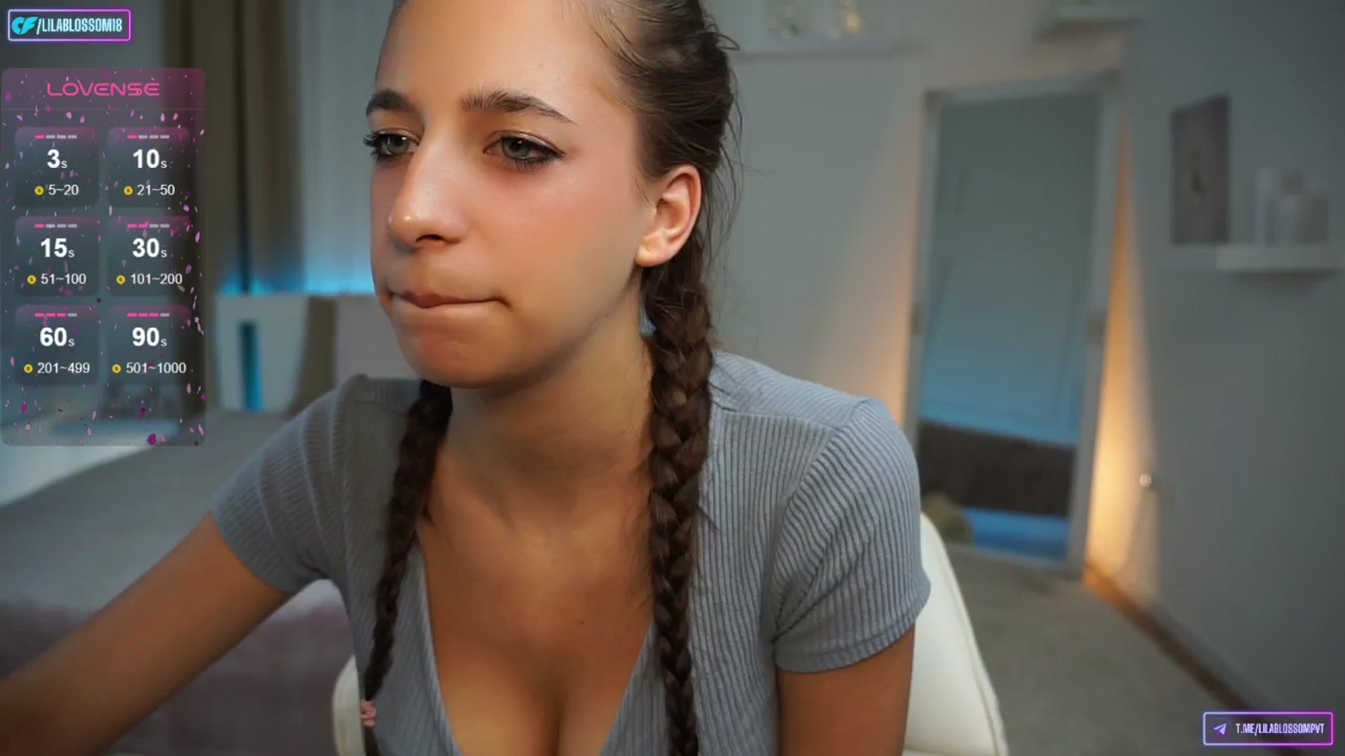 Gallery image thumbnail from LilaBlossom's myfreecams stream on, 09/03/2024, 21:02 image 14 of 20