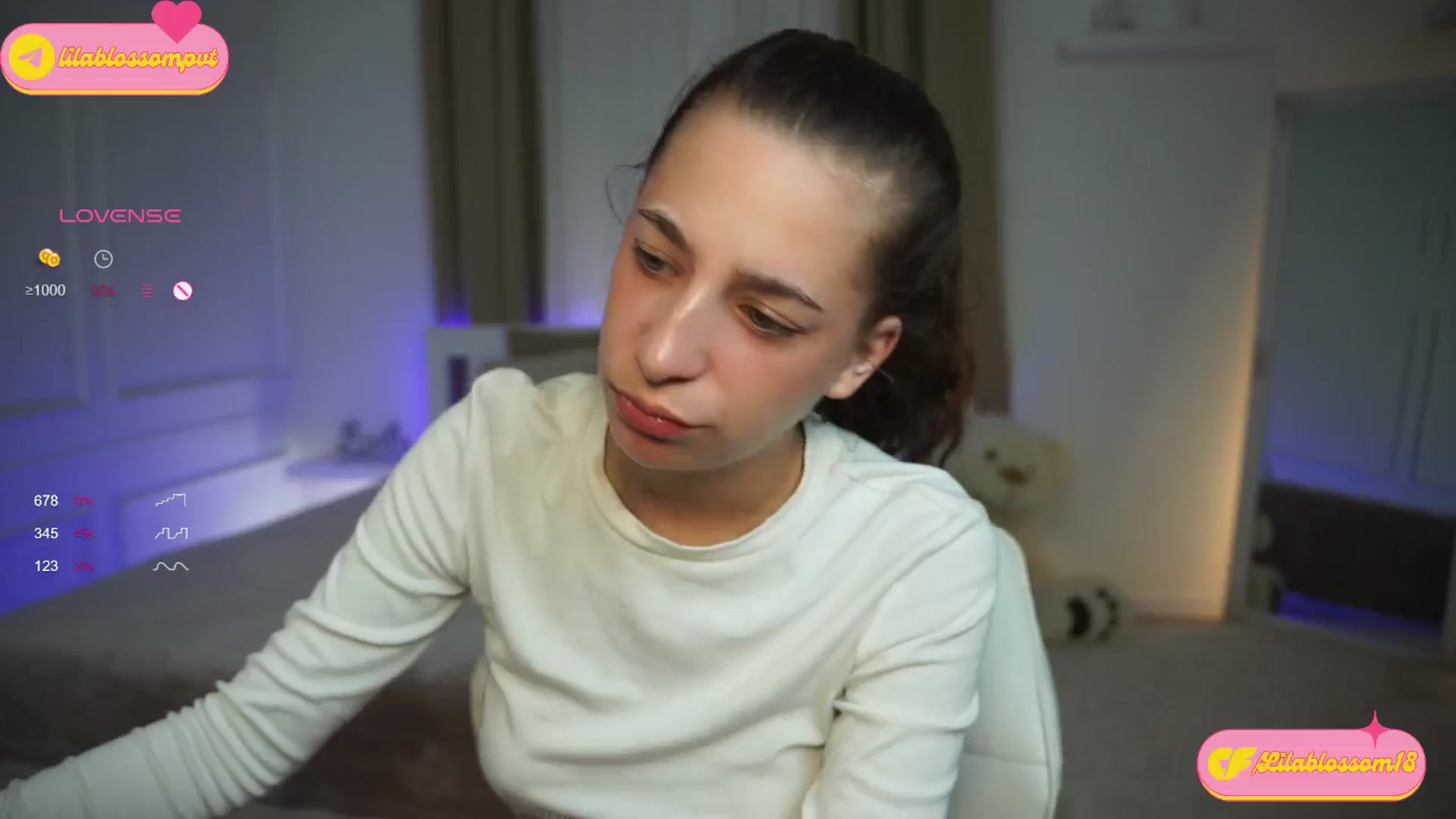 Gallery image thumbnail from LilaBlossom's myfreecams stream on, 09/12/2024, 21:30 image 7 of 20